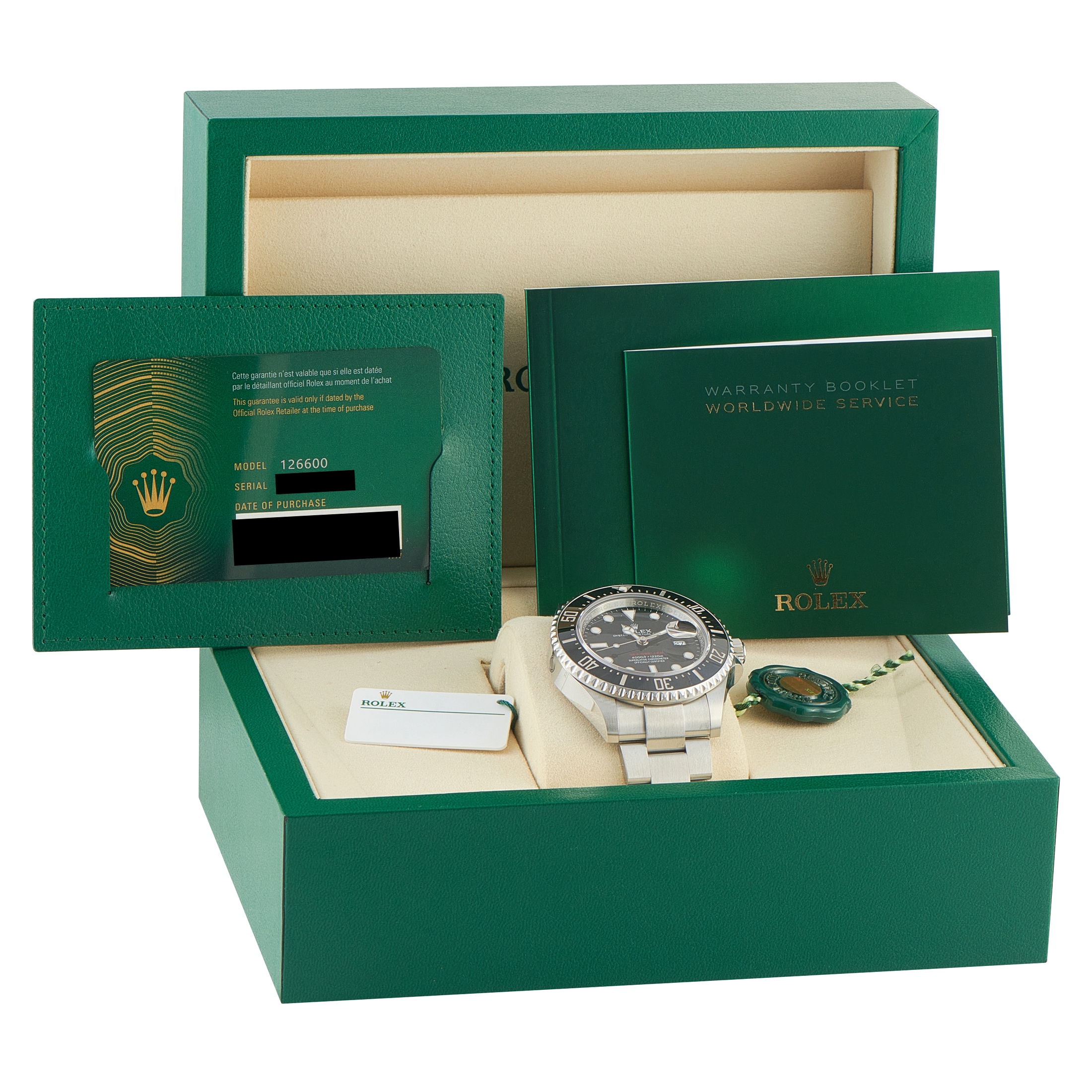 Rolex Sea-Dweller Steel Watch 126600