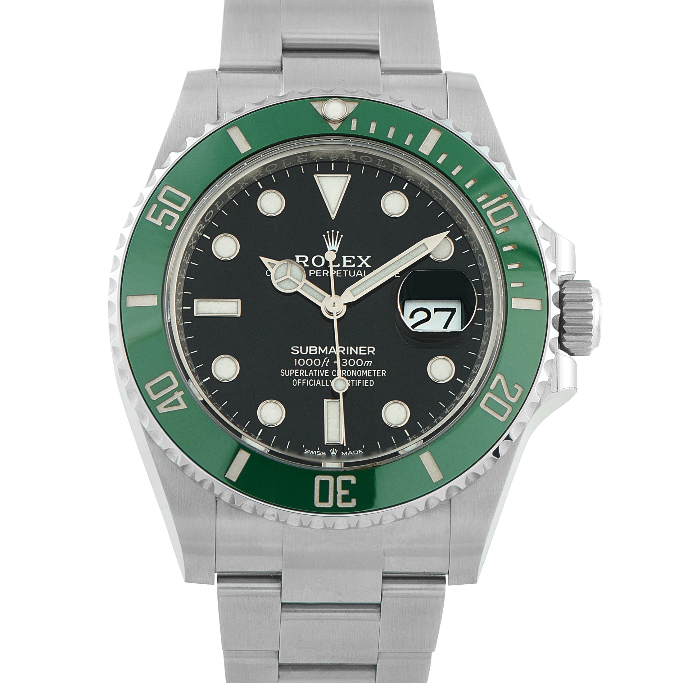 Rolex Submariner Date Starbucks Steel Watch 126610LV