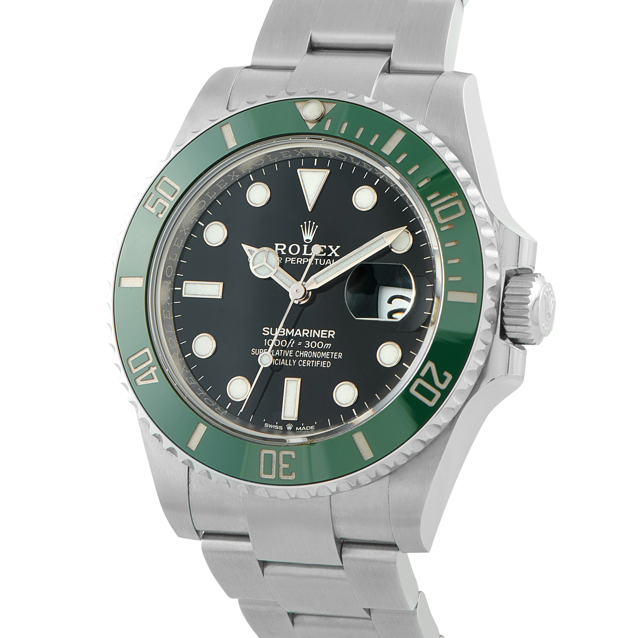 Rolex Submariner Date Starbucks Steel Watch 126610LV