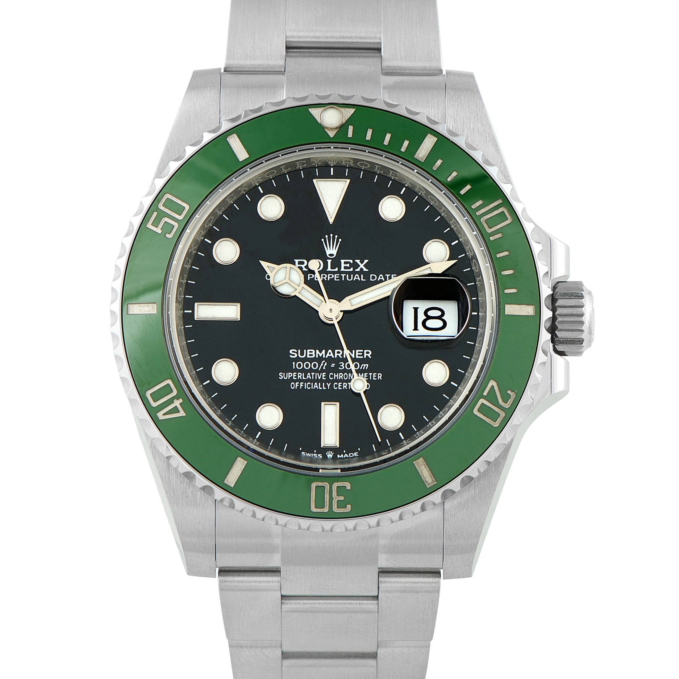 Rolex Submariner Date Starbucks Steel Watch 126610LV