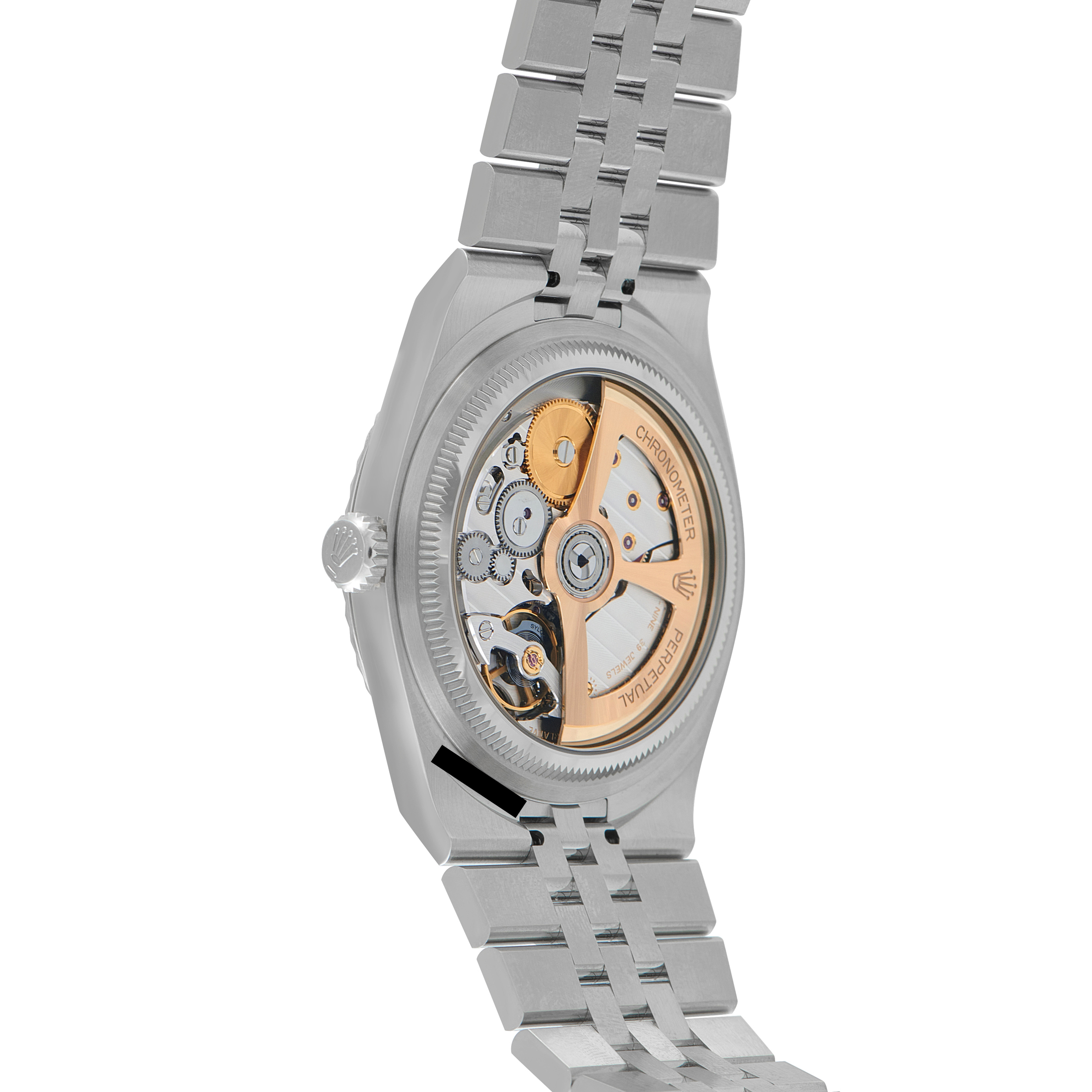 Rolex Land-Dweller 40 Steel Flat Jubilee Watch 127334