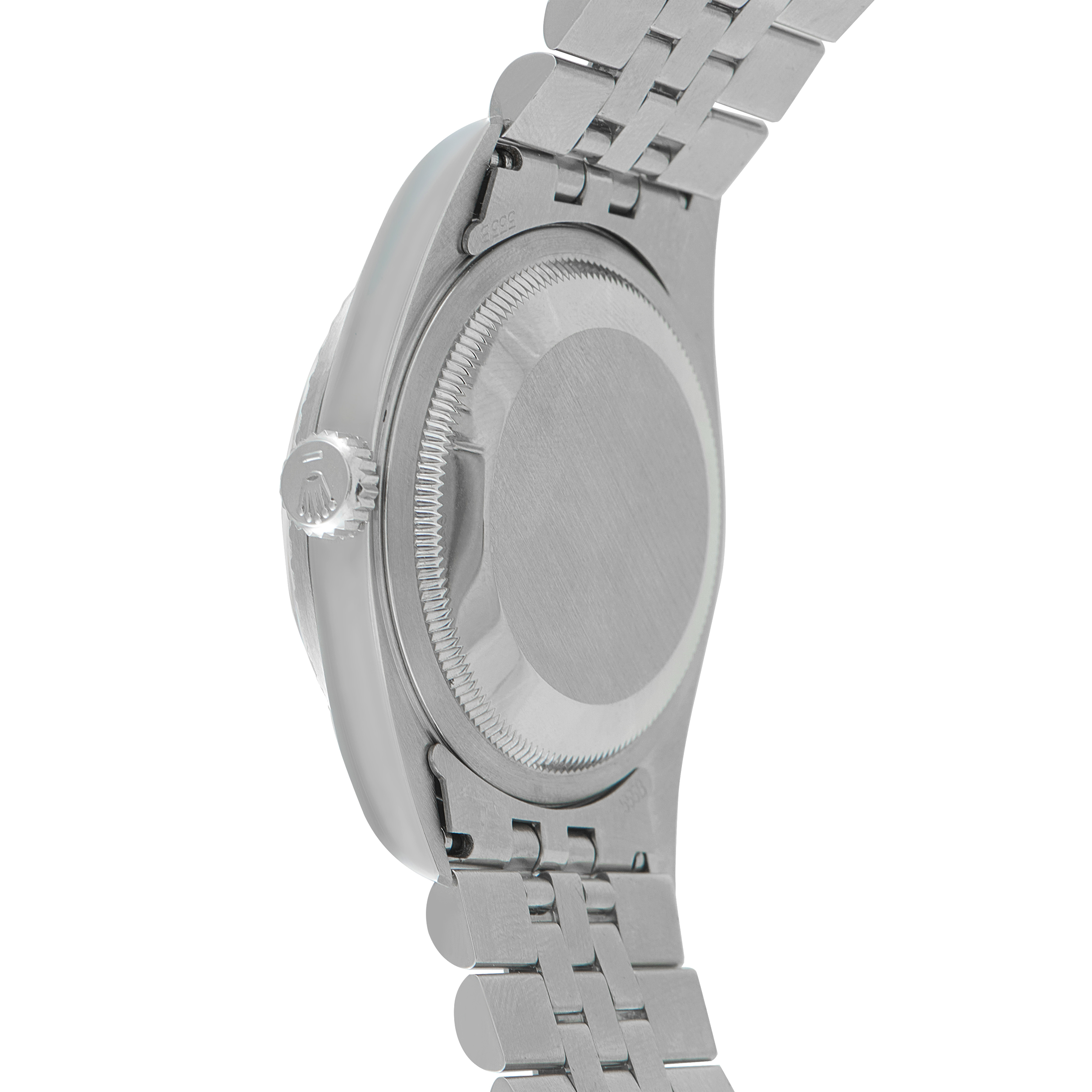Rolex Datejust 36 Engine-Turned Bezel Steel Jubilee Watch 16220