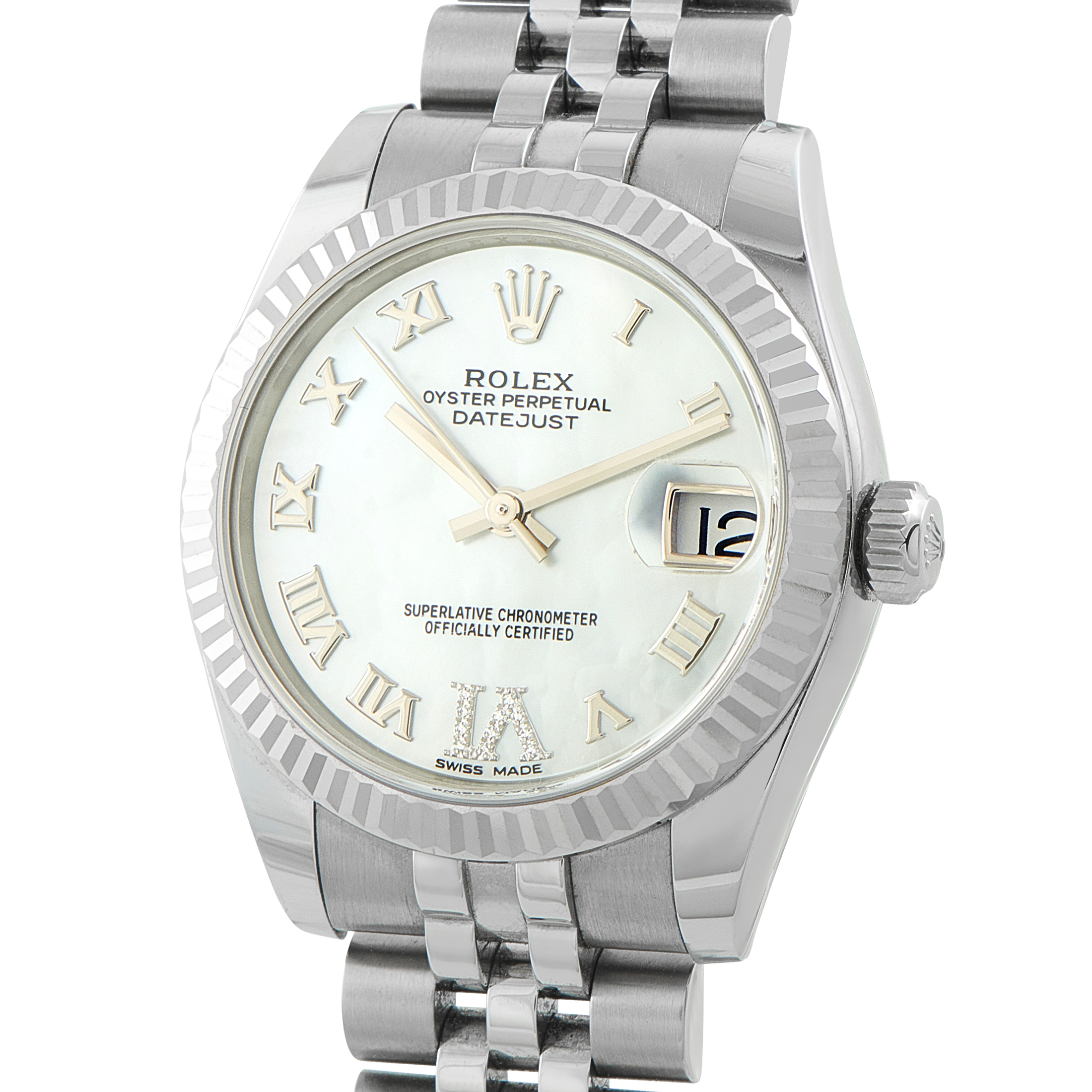 Rolex Datejust 31 Mother of Pearl Dial Steel Jubilee Watch 178274