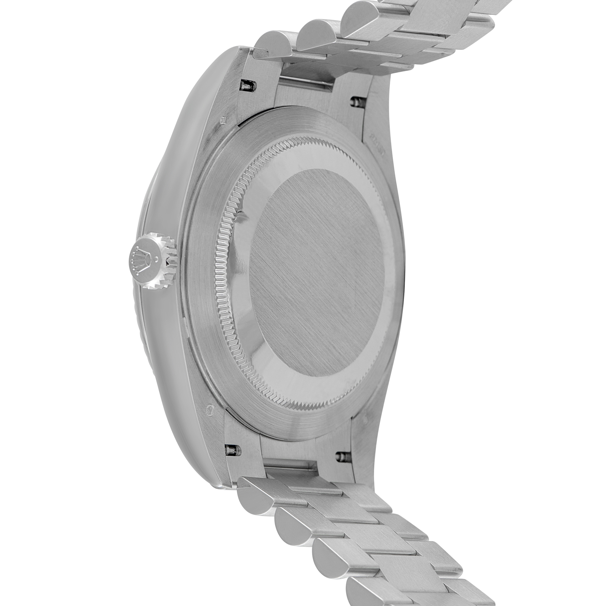 Rolex Day-Date 40 Olive Green Dial Platinum President Watch 228236