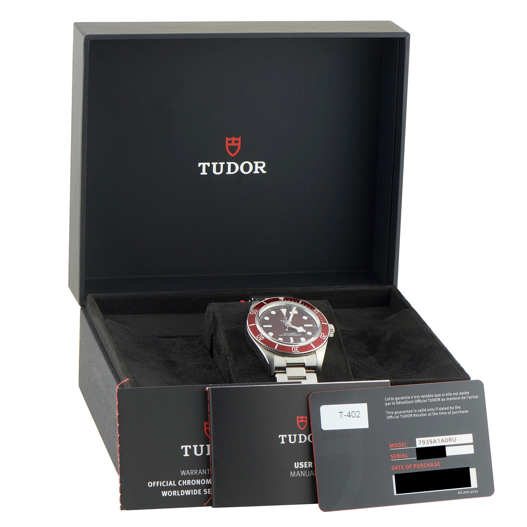 Tudor Black Bay 58 Burgundy Dial Steel Watch 7939A1A0RU