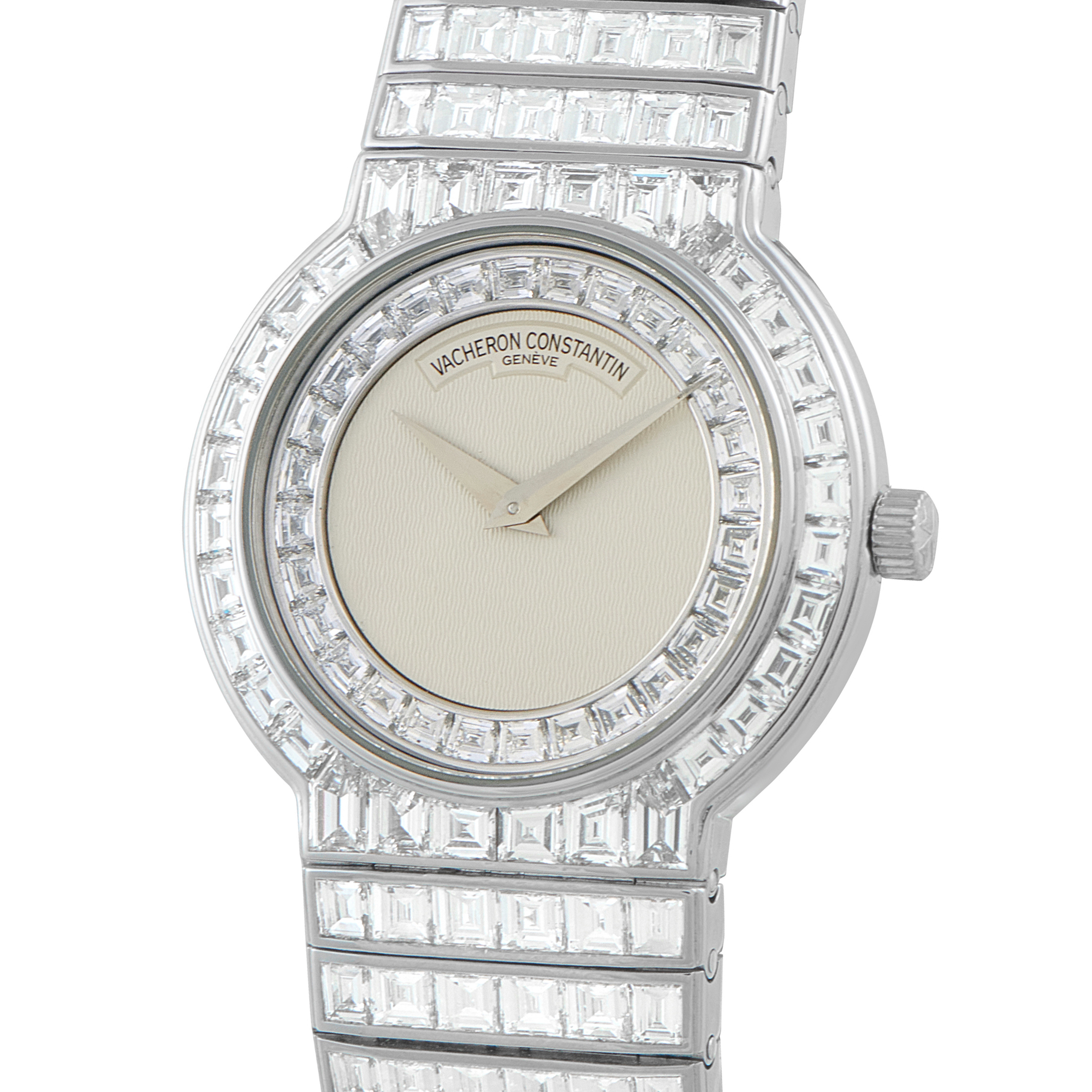 Vacheron Constantin Kalla Geneva Diamond and White Gold Watch Set 10546/146G-22 & 33546/146G-22