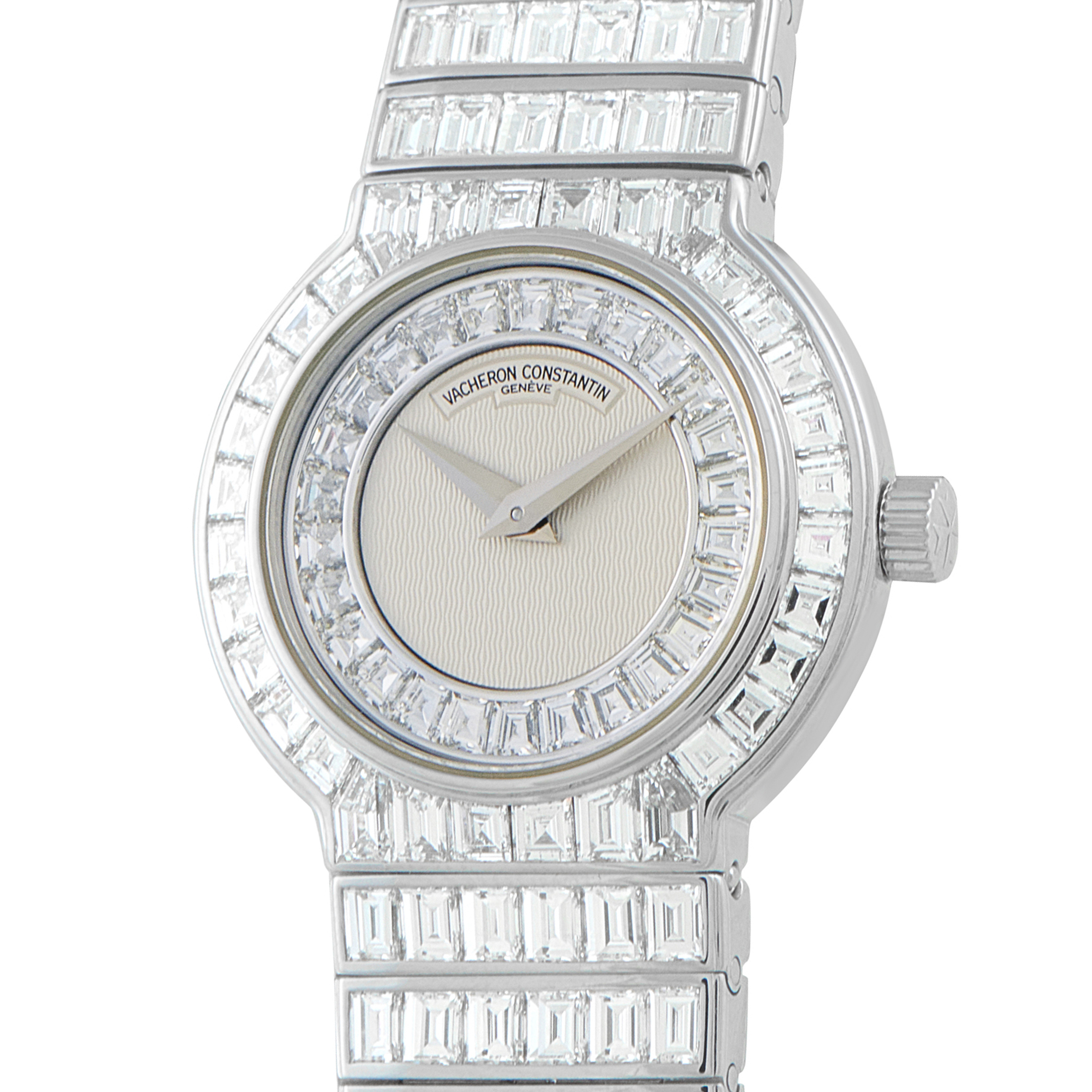 Vacheron Constantin Kalla Geneva Diamond and White Gold Watch Set 10546/146G-22 & 33546/146G-22