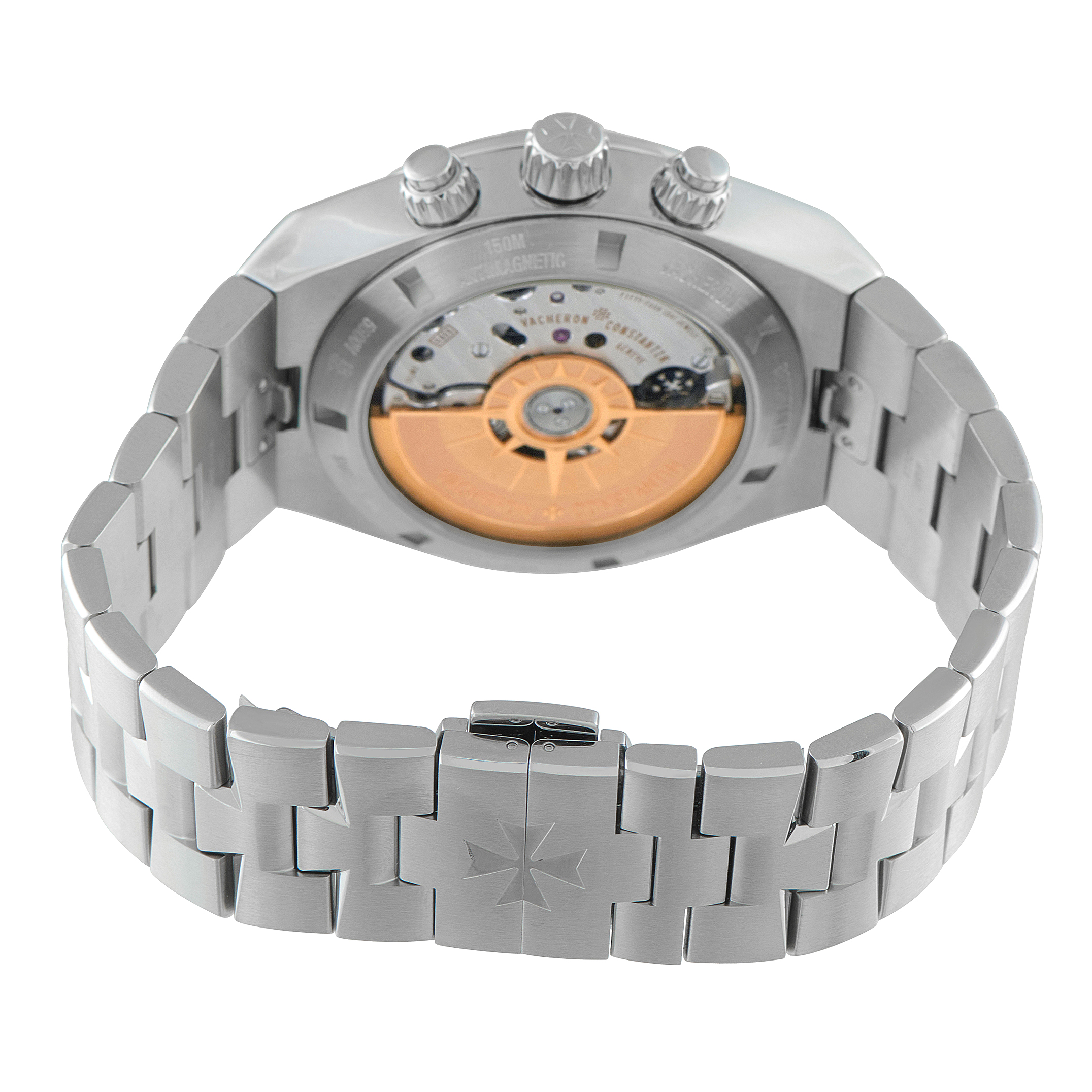 Vacheron Constantin Overseas Chronograph Steel Watch 5500v