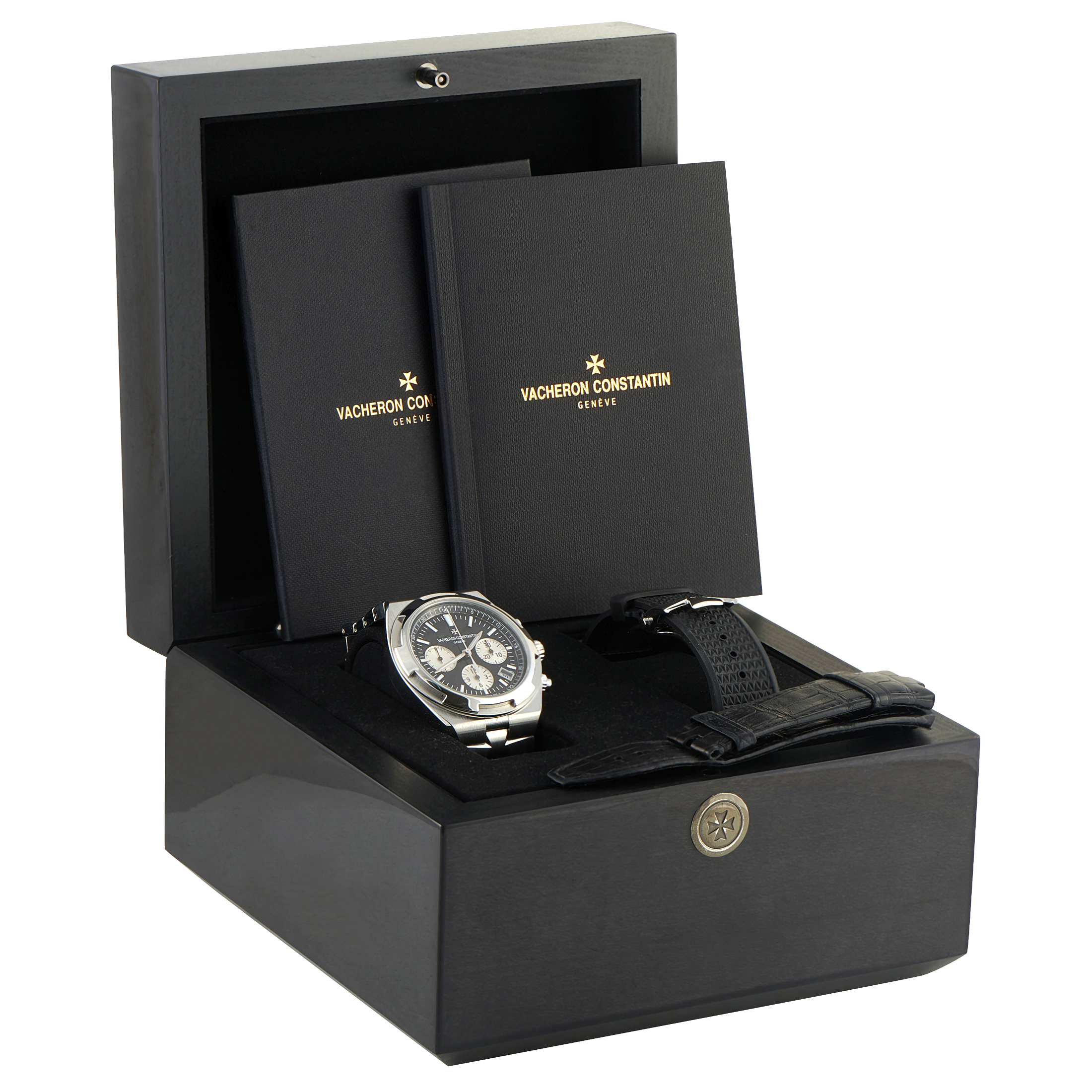 Vacheron Constantin Overseas Chronograph Steel Watch 5500v