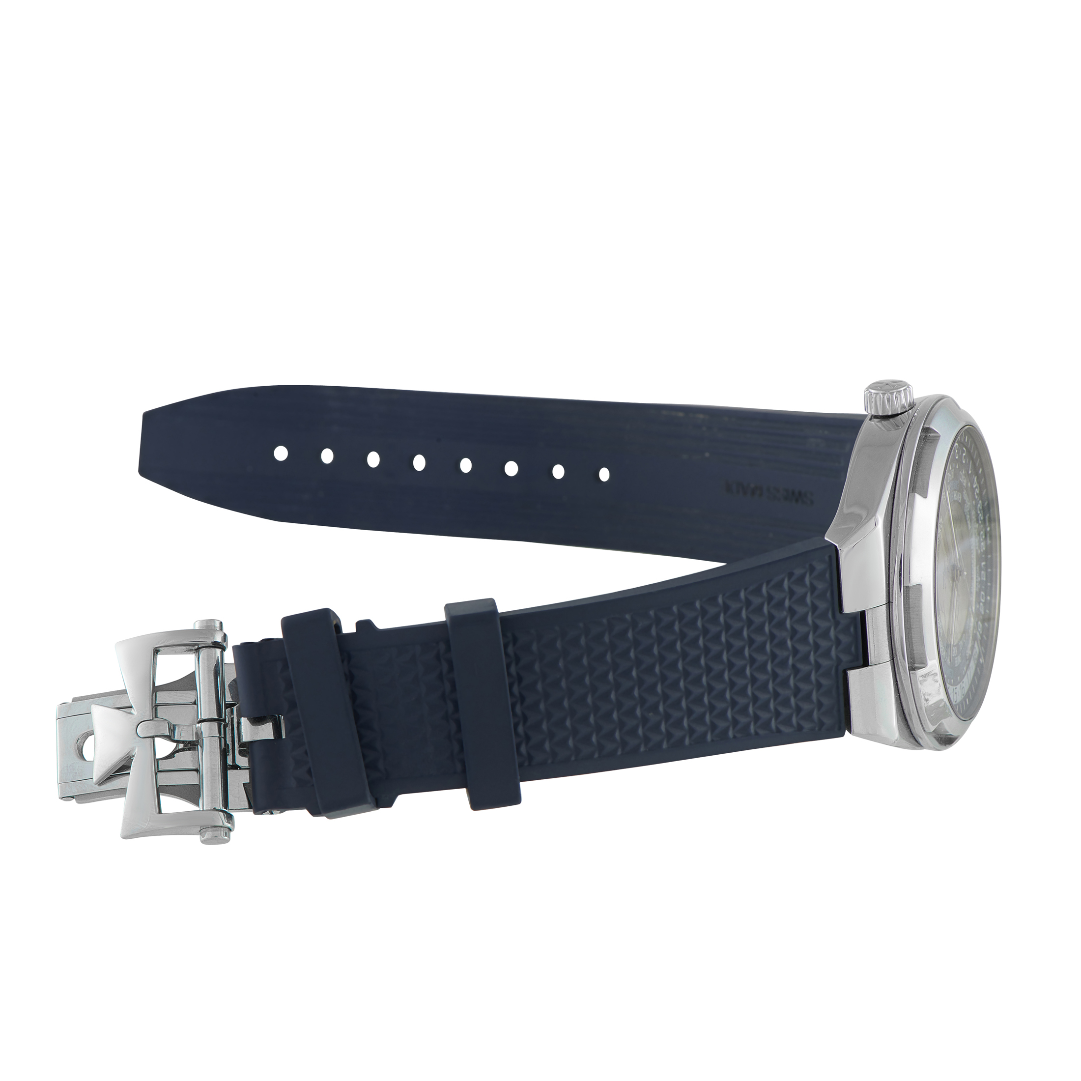 Vacheron Constantin Overseas World Time Steel Watch 7700V/110A-B172