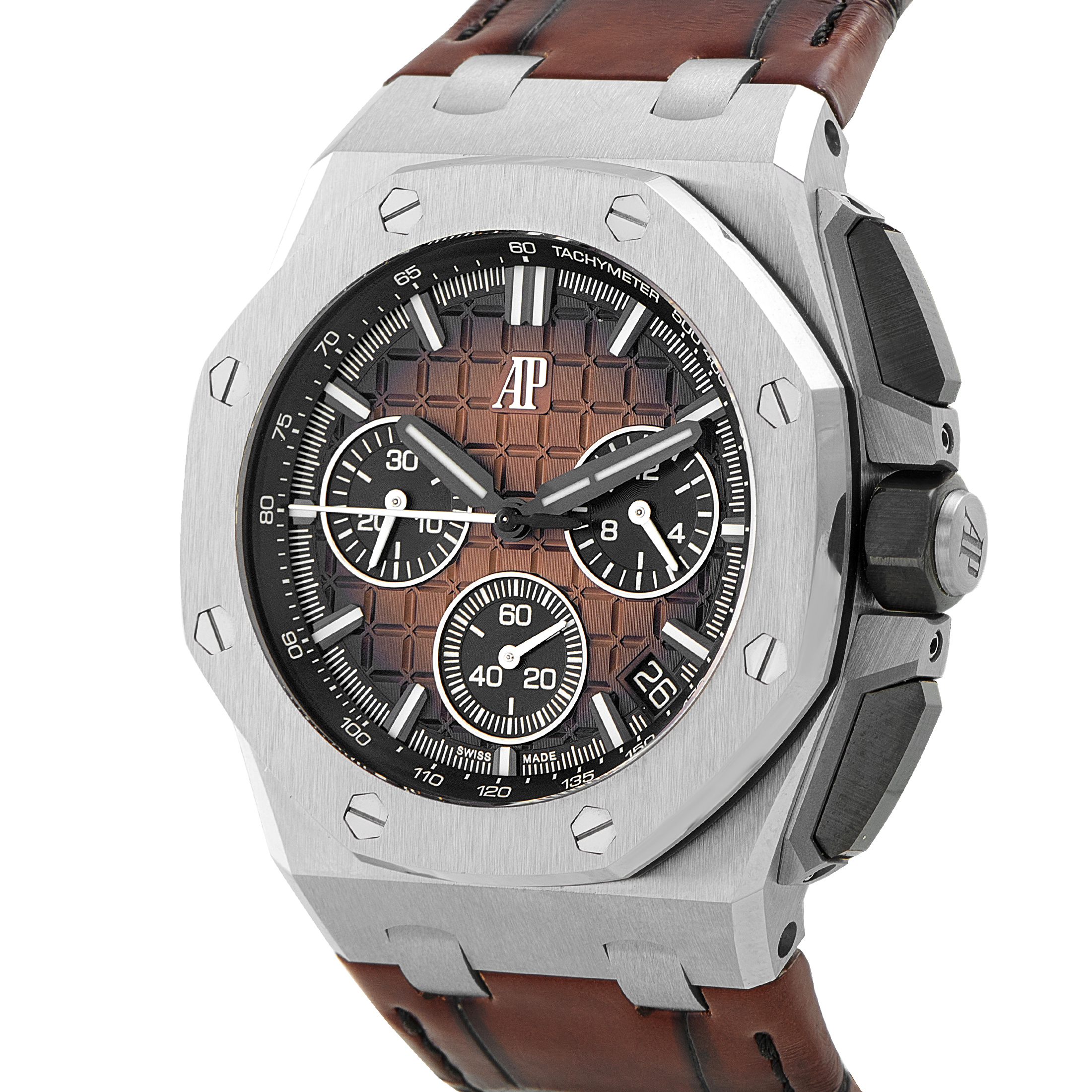 Audemars Piguet Royal Oak Offshore Smoked Bronze Dial Watch 26420ST.OO.A828CR.01