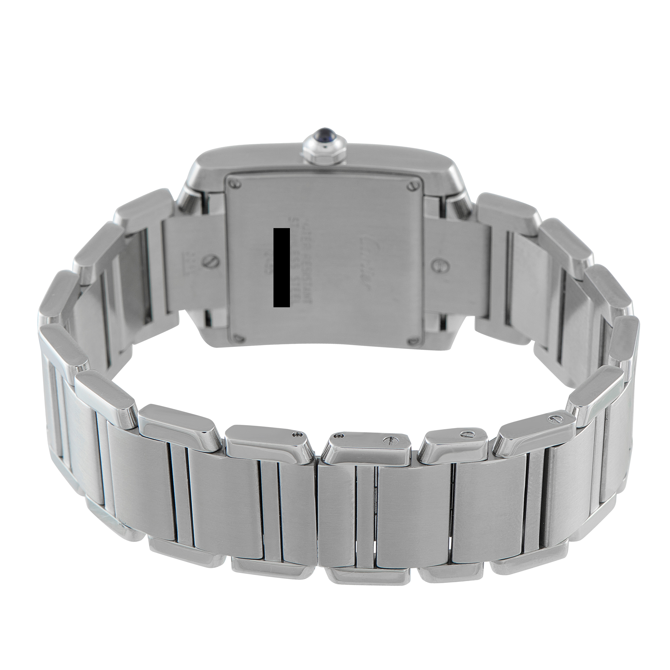 Cartier Tank Française Steel Watch 2465