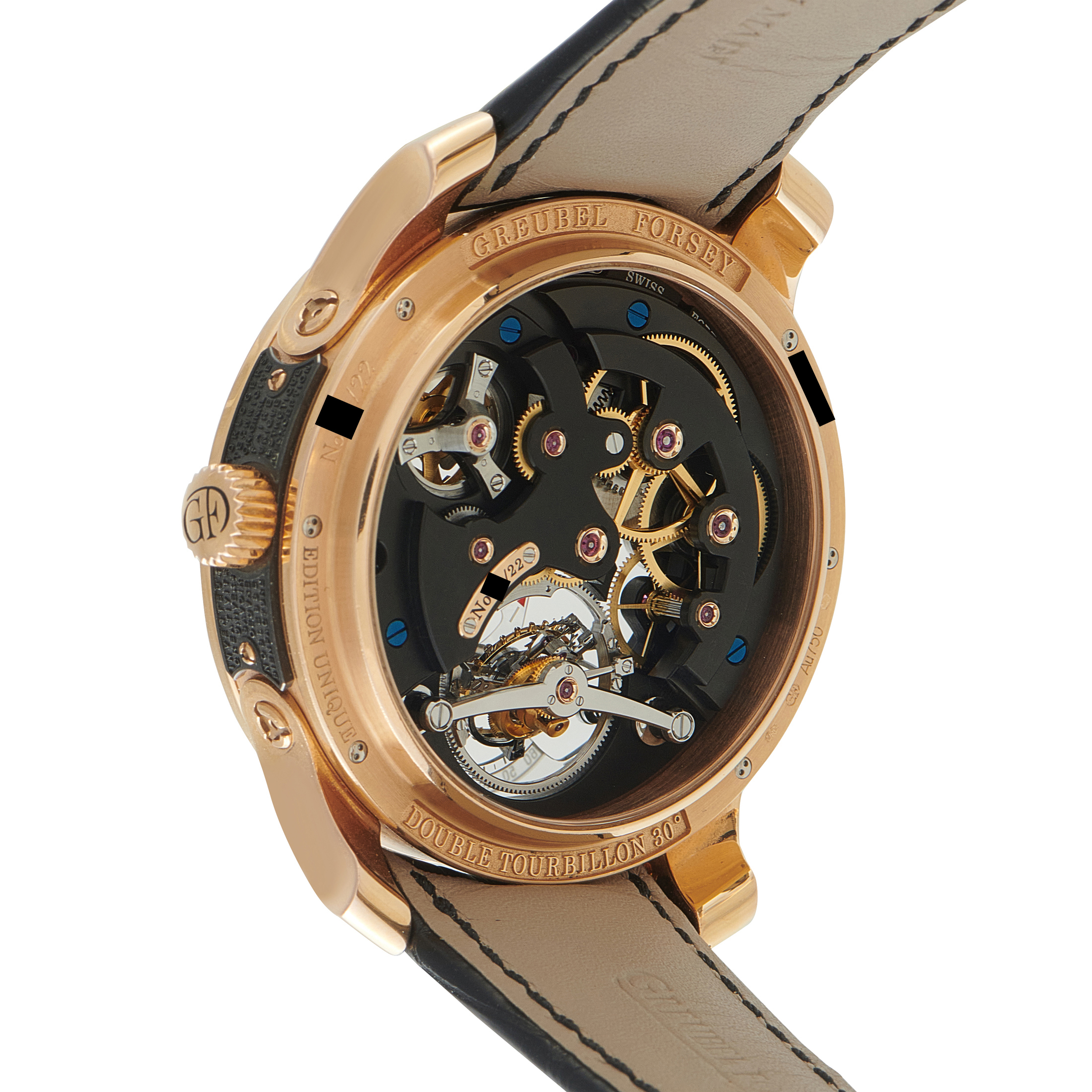 Greubel Forsey Double Tourbillon 30° Technique Red Gold Watch -