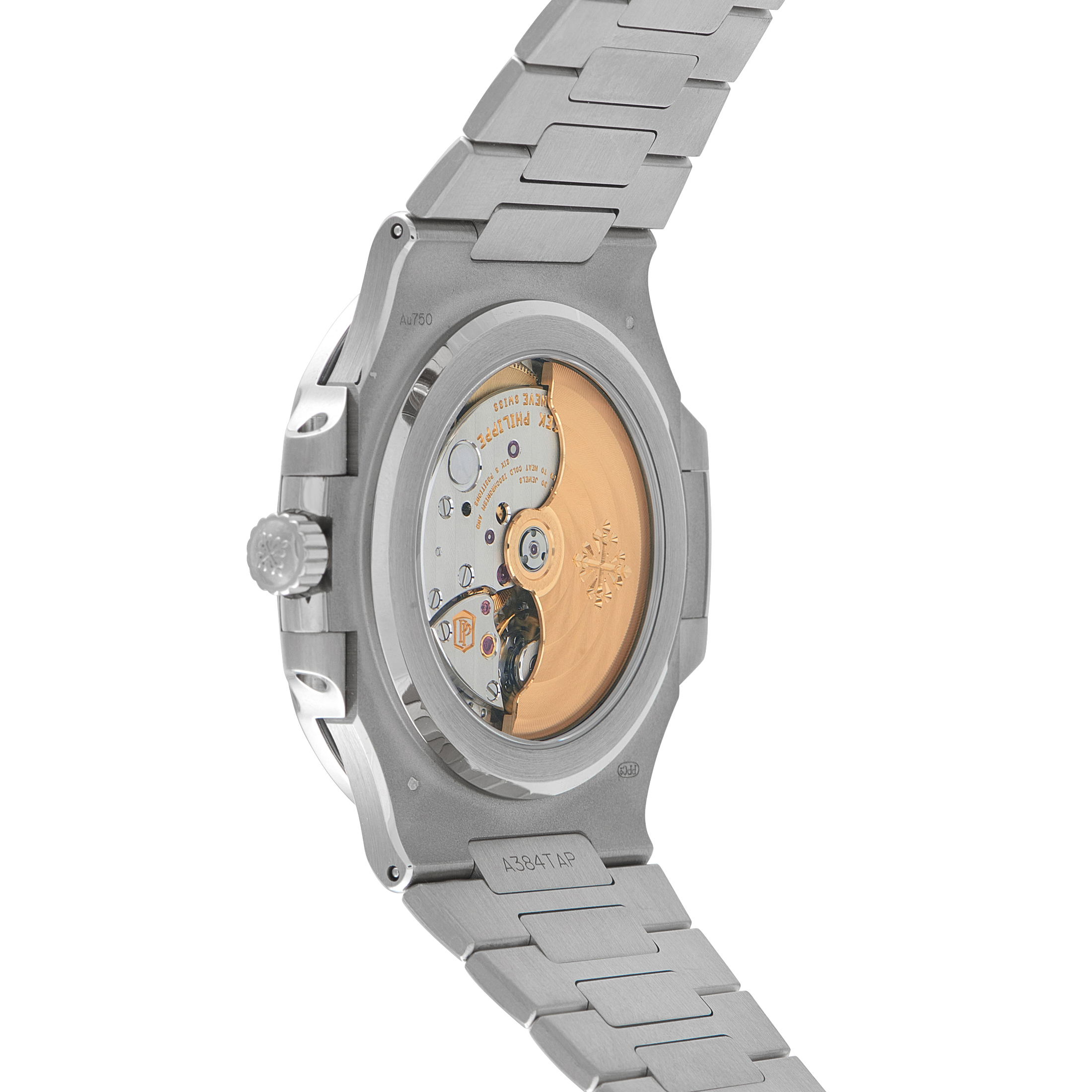 Patek Philippe Nautilus Blue Dial 18K White Gold Watch 5811/1g-001