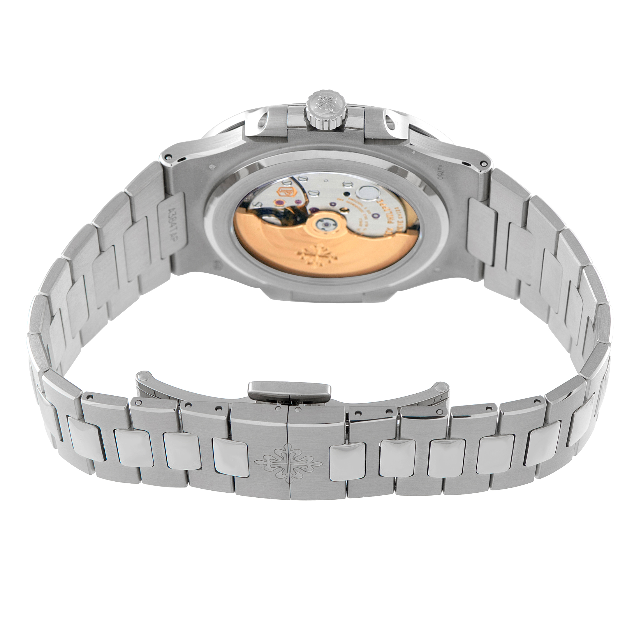 Patek Philippe Nautilus Blue Dial 18K White Gold Watch 5811/1g-001