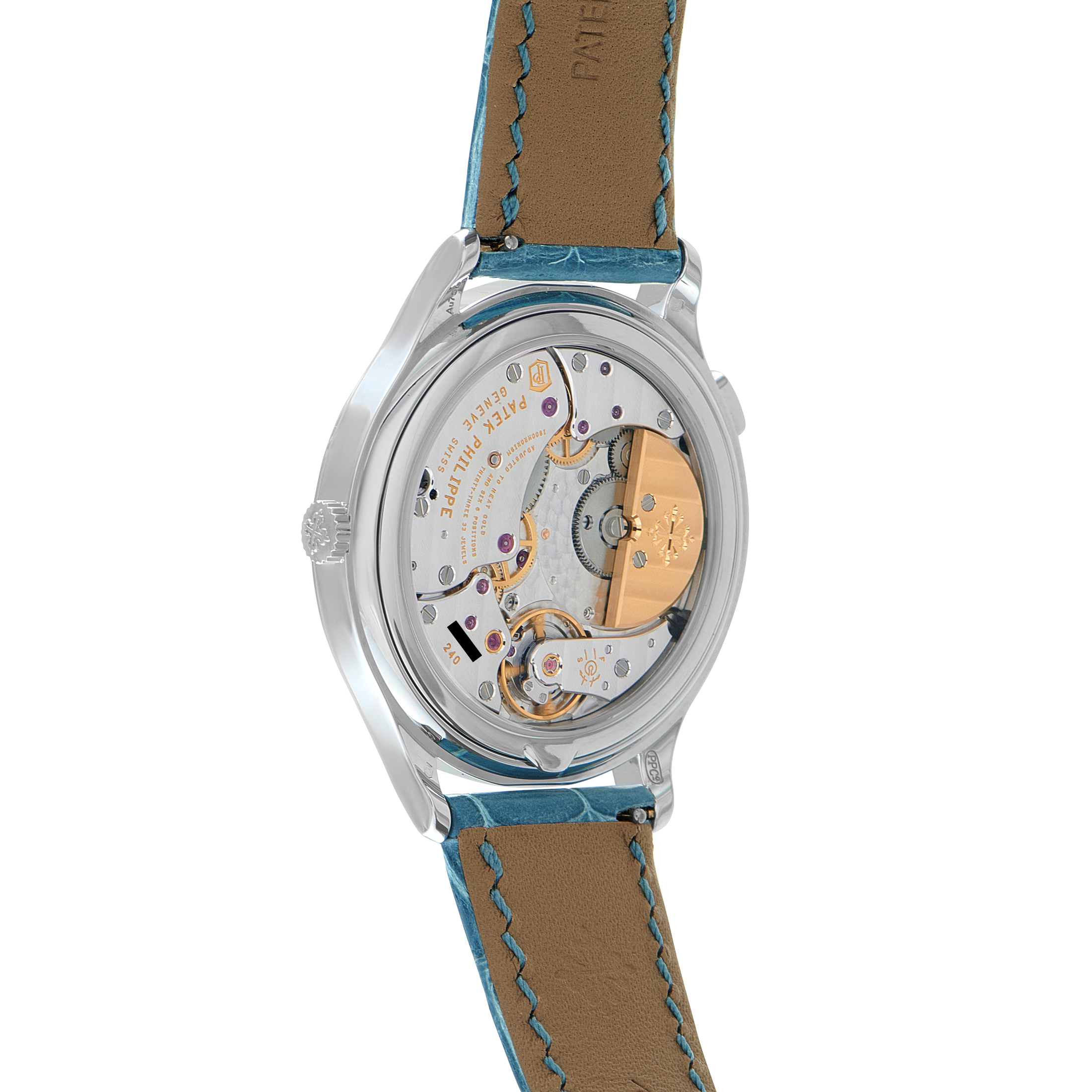 Patek Philippe World Time 18K White Gold Ladies Watch 7130G-016