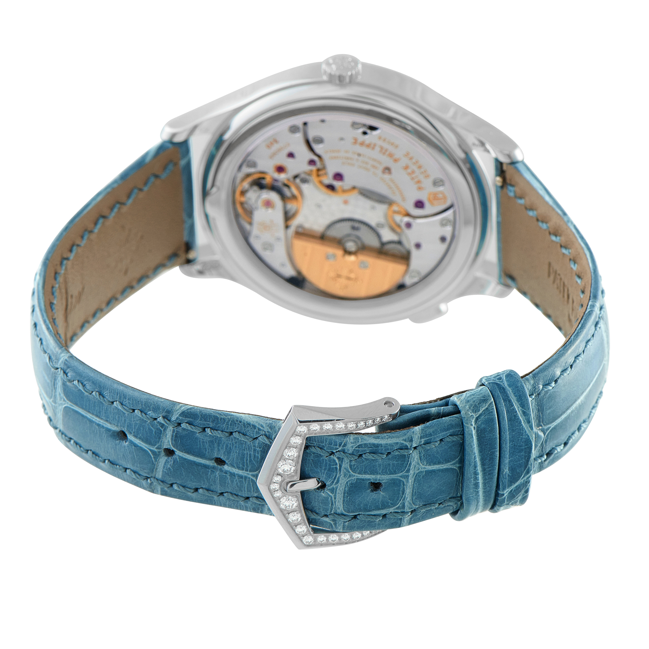 Patek Philippe World Time 18K White Gold Ladies Watch 7130G-016