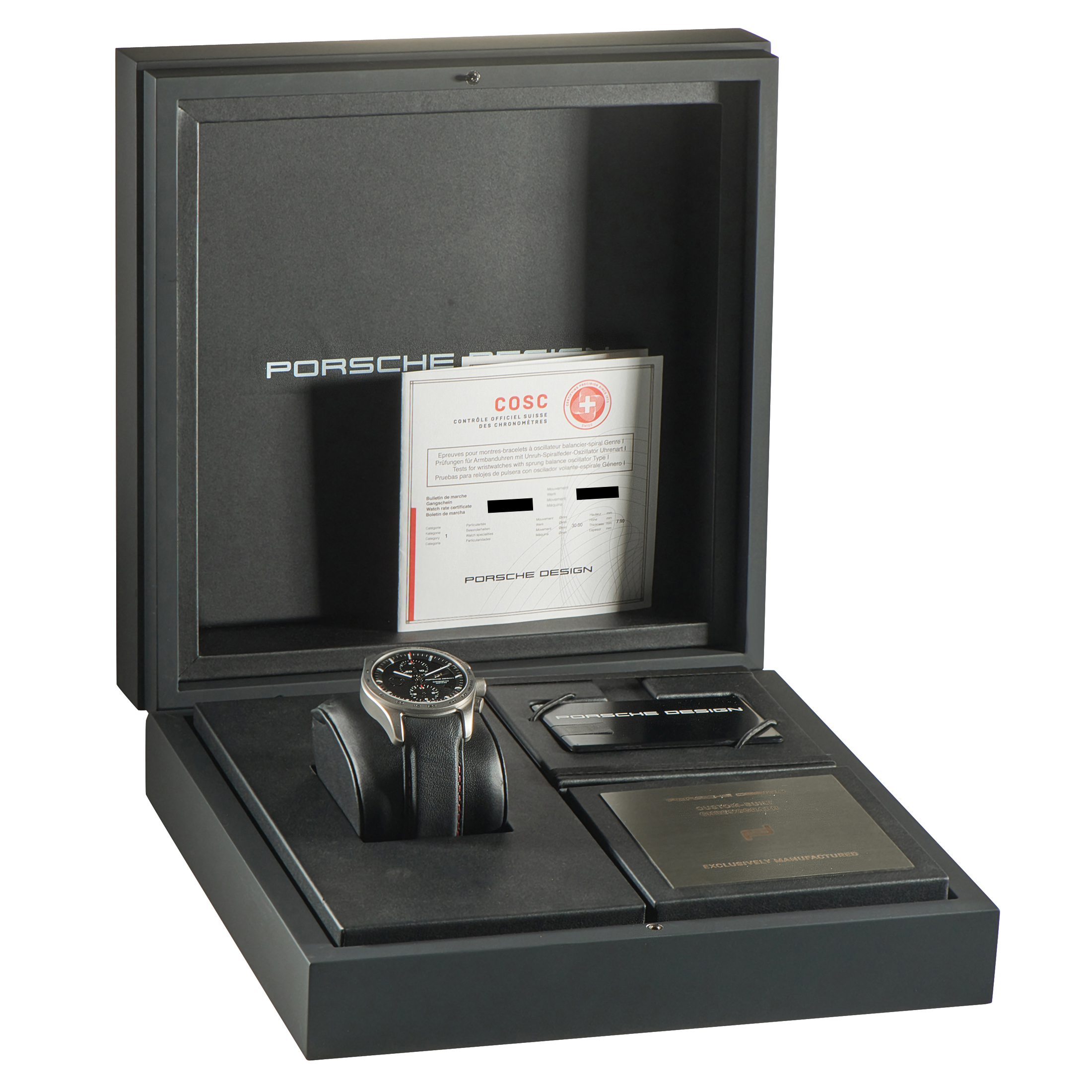 Porsche Design Custom-Built Chronograph Titanium Watch WAP-A71-IND-0L-111