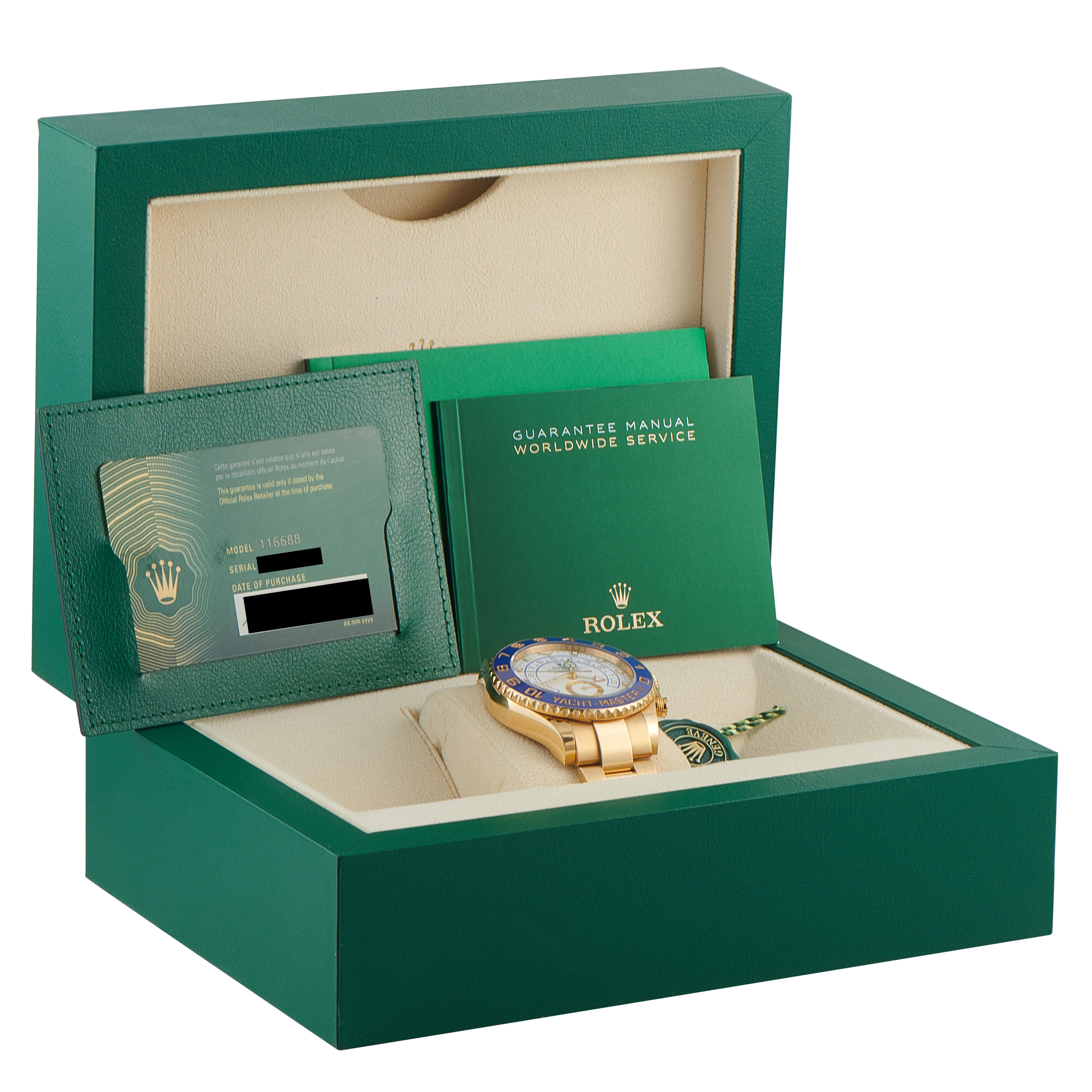 Rolex Yacht-Master II Yellow Gold Watch 116688