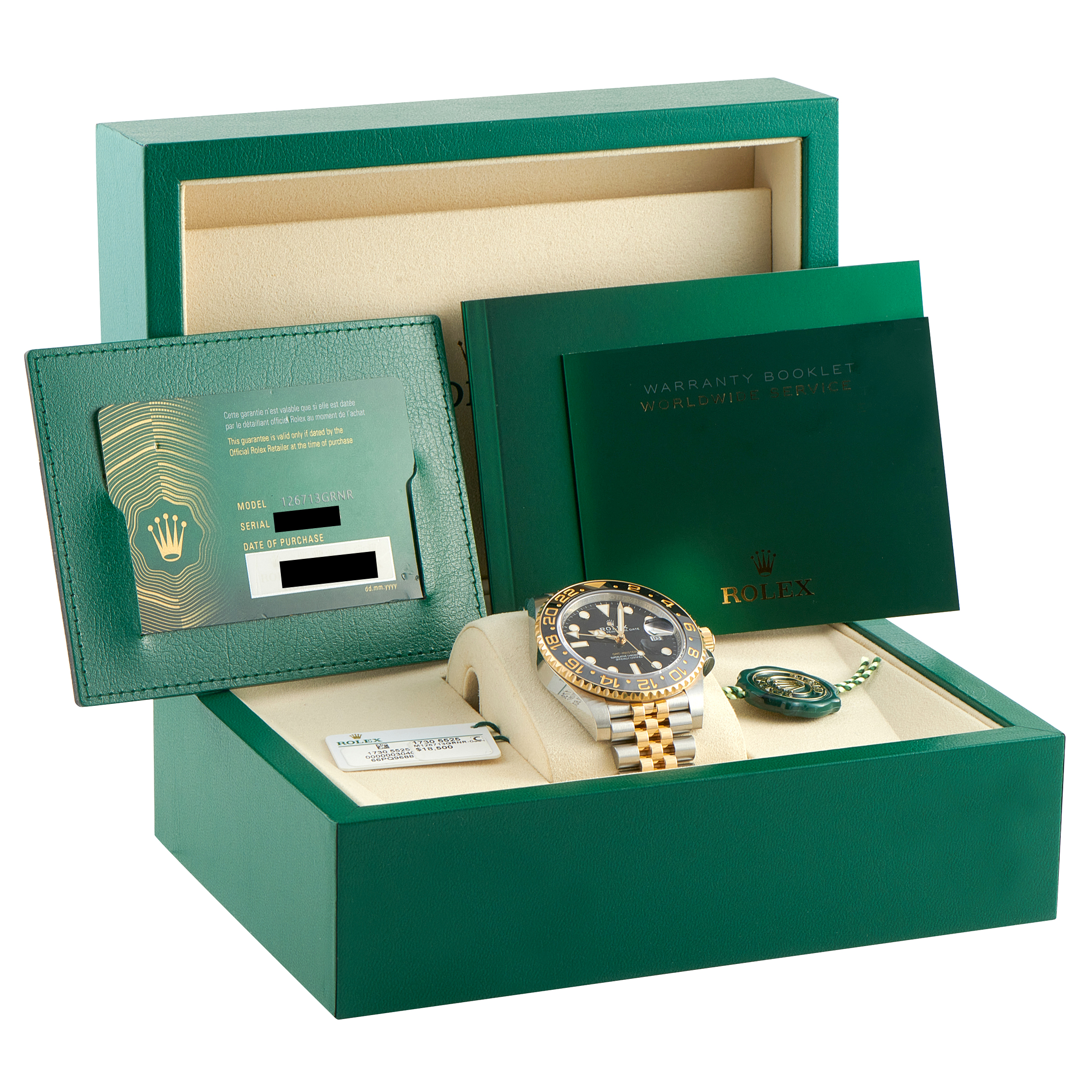 Rolex GMT-Master II "Zombie" Two-Tone Watch 126713GRNR