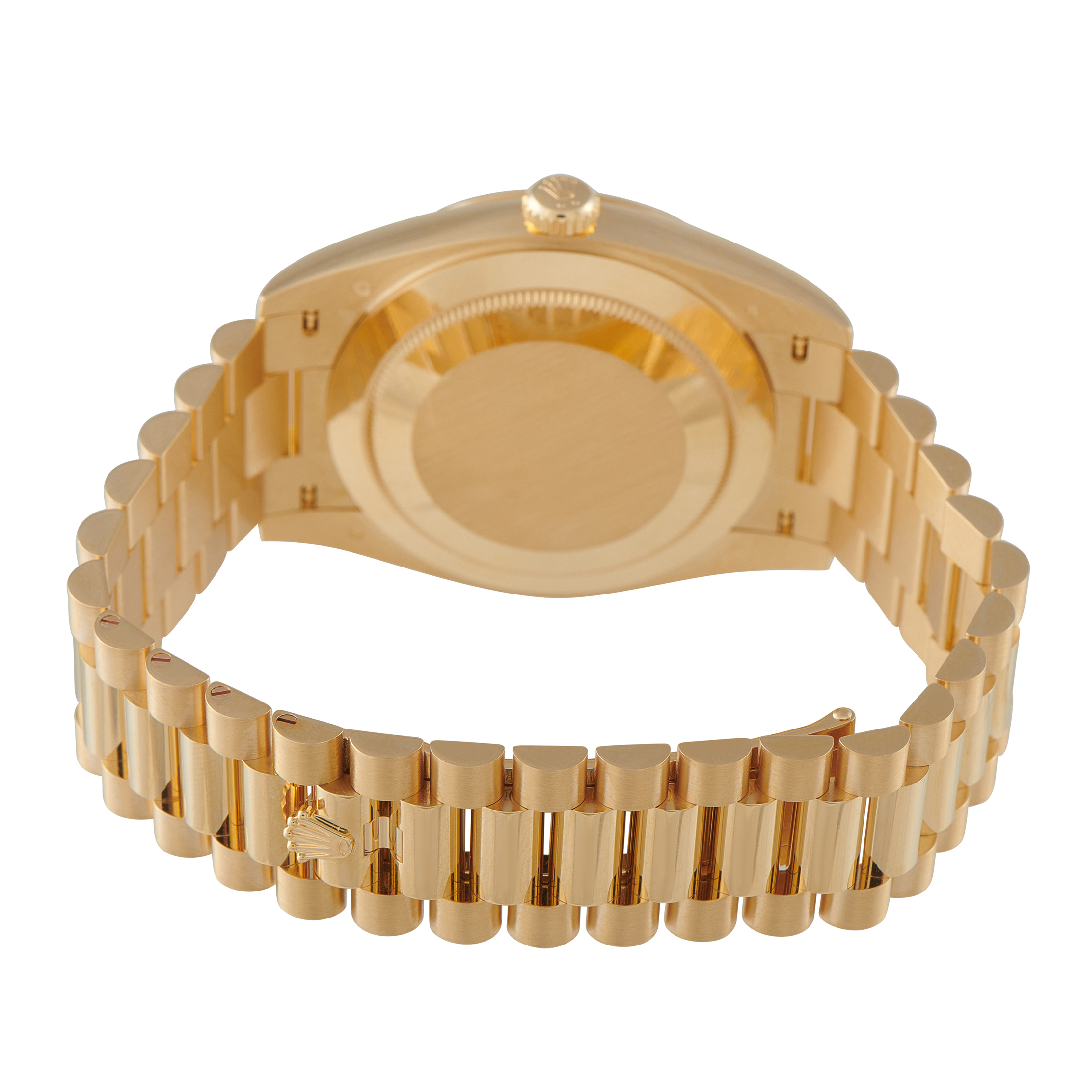 Rolex Day-Date 40 Green Dial Yellow Gold President Watch 228238