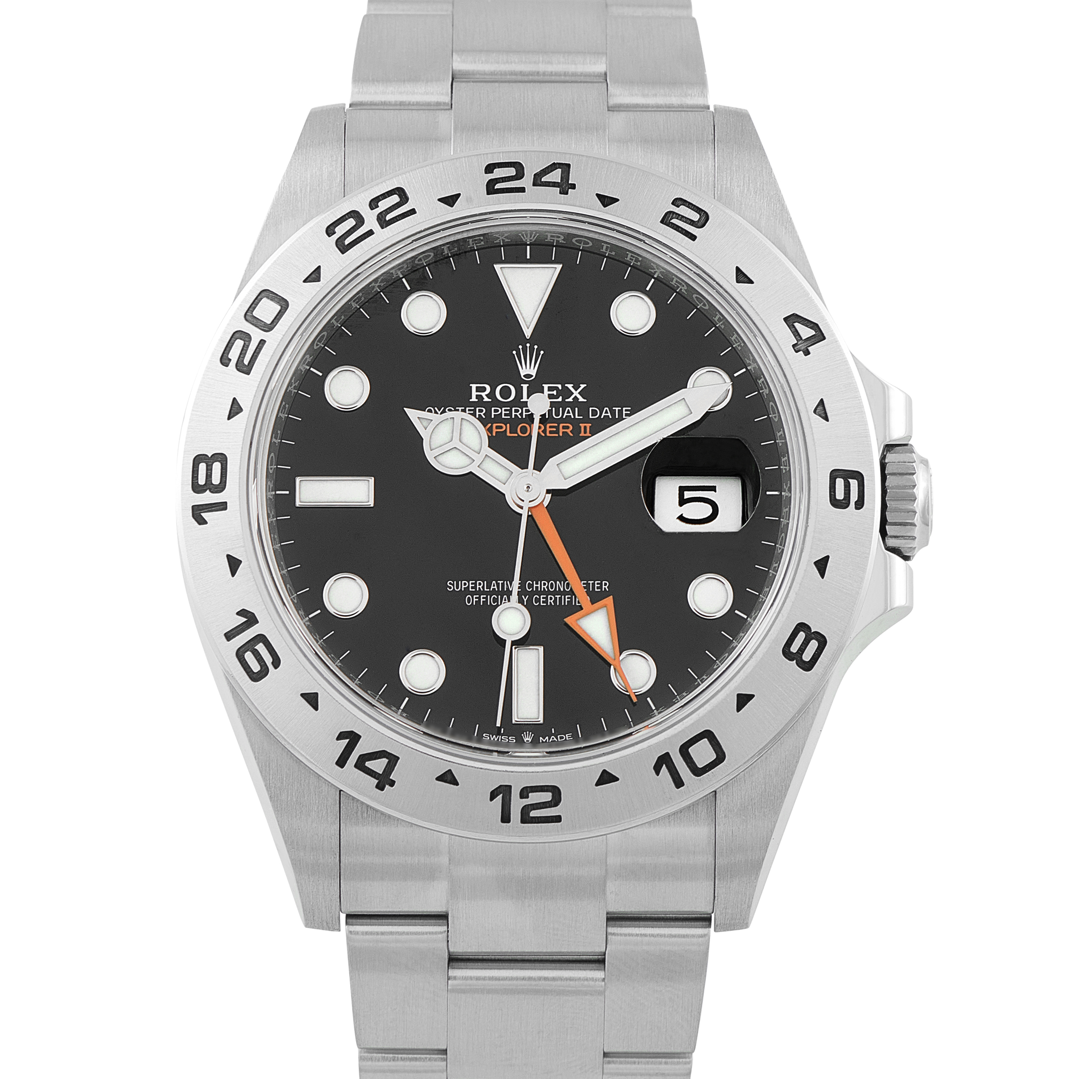 Rolex Explorer II Black Dial Steel Watch 226570