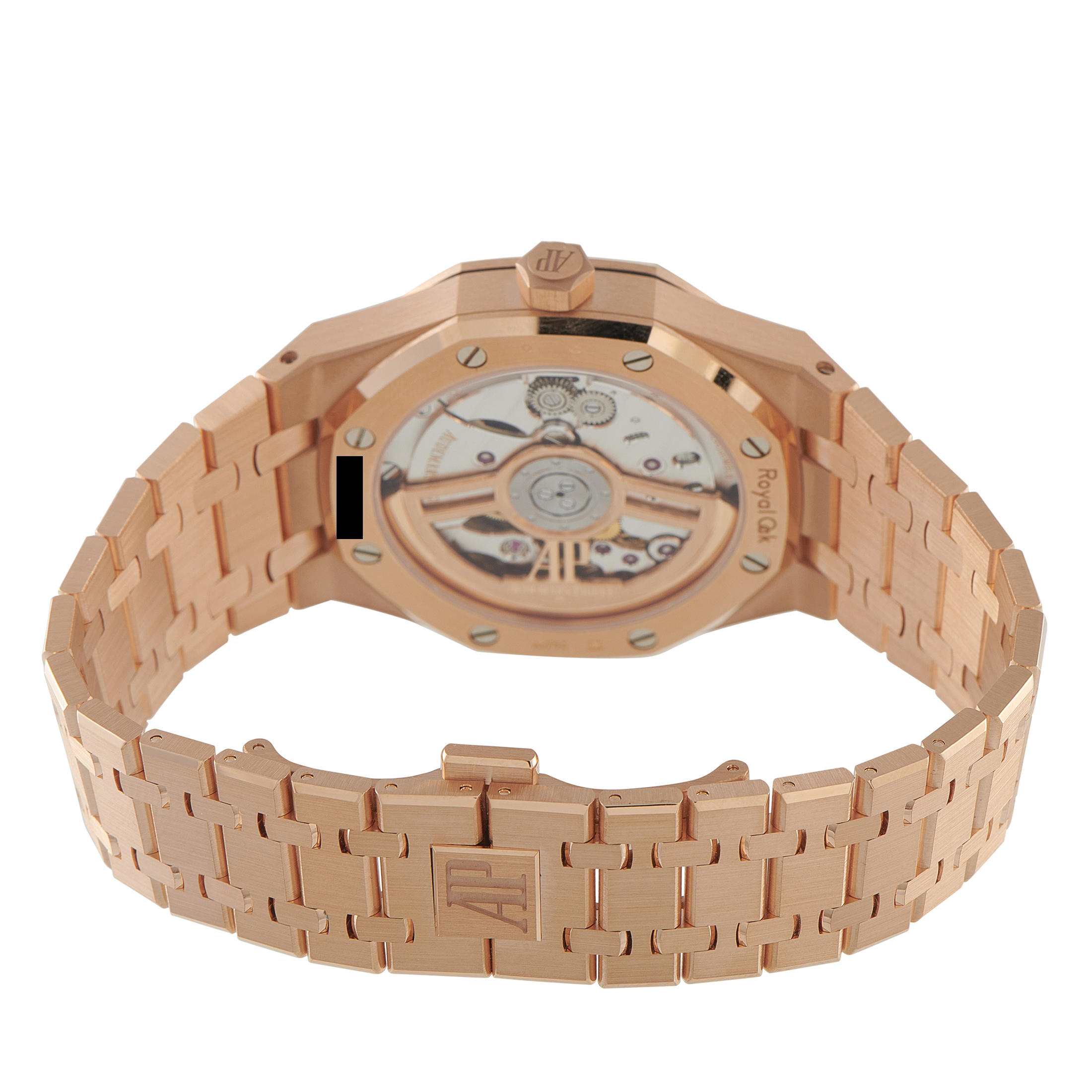 Audemars Piguet Royal Oak 41 Bleu Nuit 18K Rose Gold Watch 15510OR.OO.1320OR.03