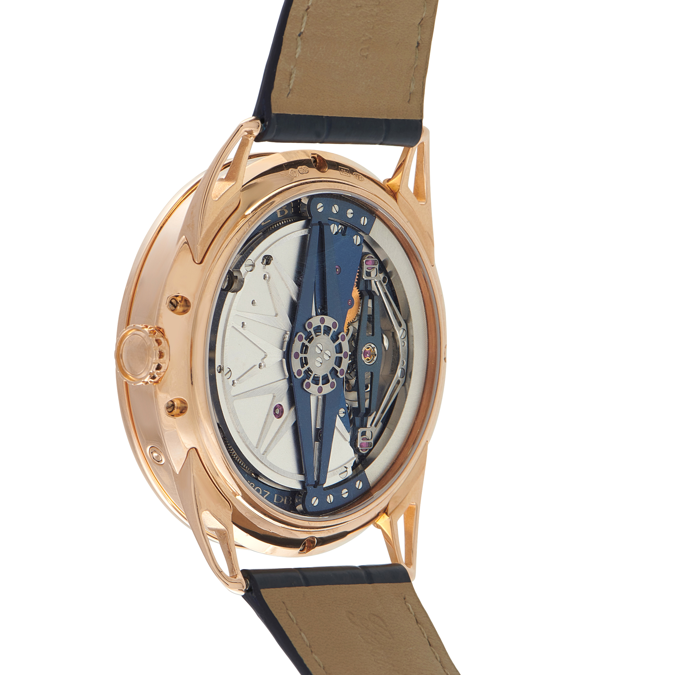 De Bethune DB25 Perpetual Calendar Rose Gold Watch DB25QPARS1