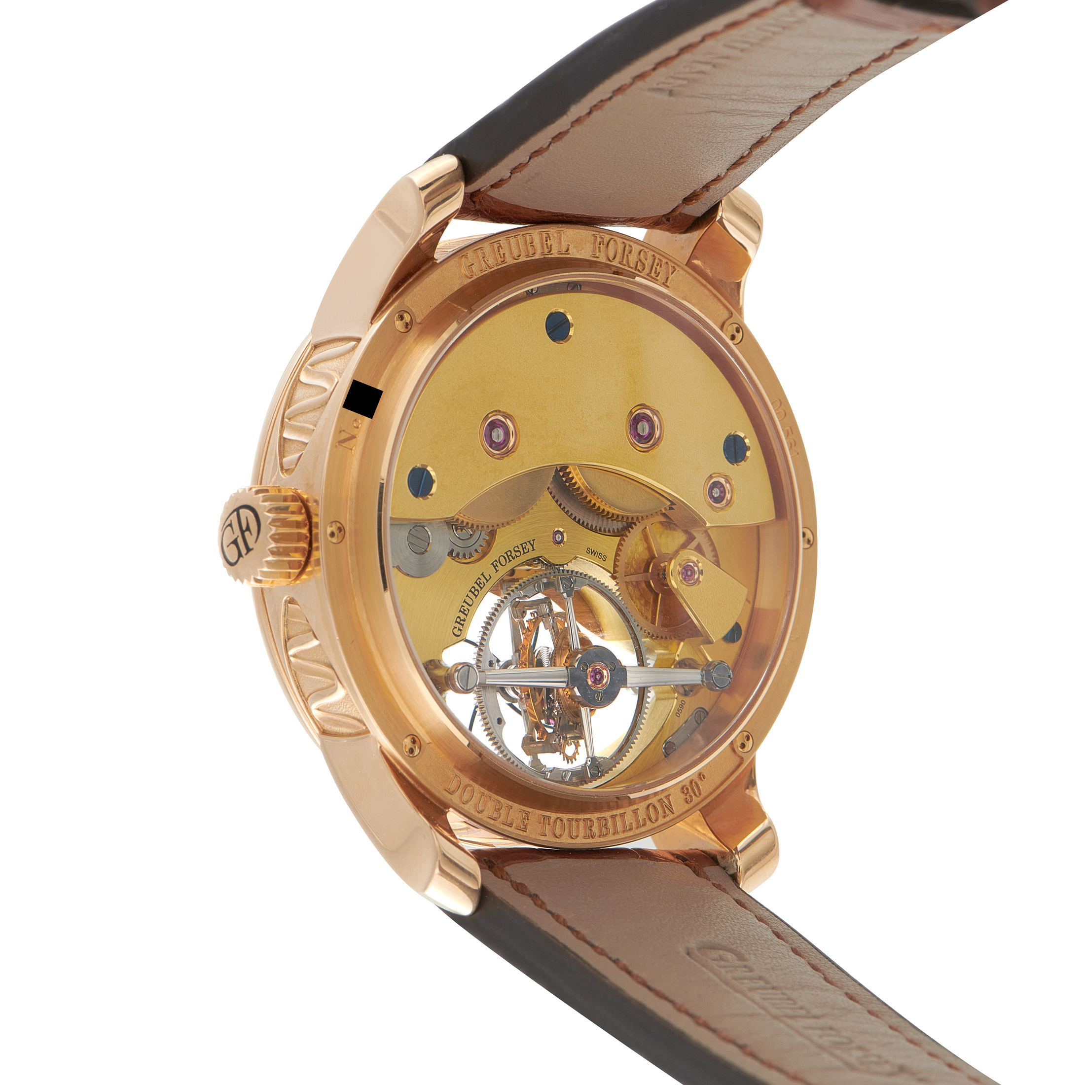 Greubel Forsey Double Tourbillon 30° Vision Red Gold Watch GF02 OR5 SN