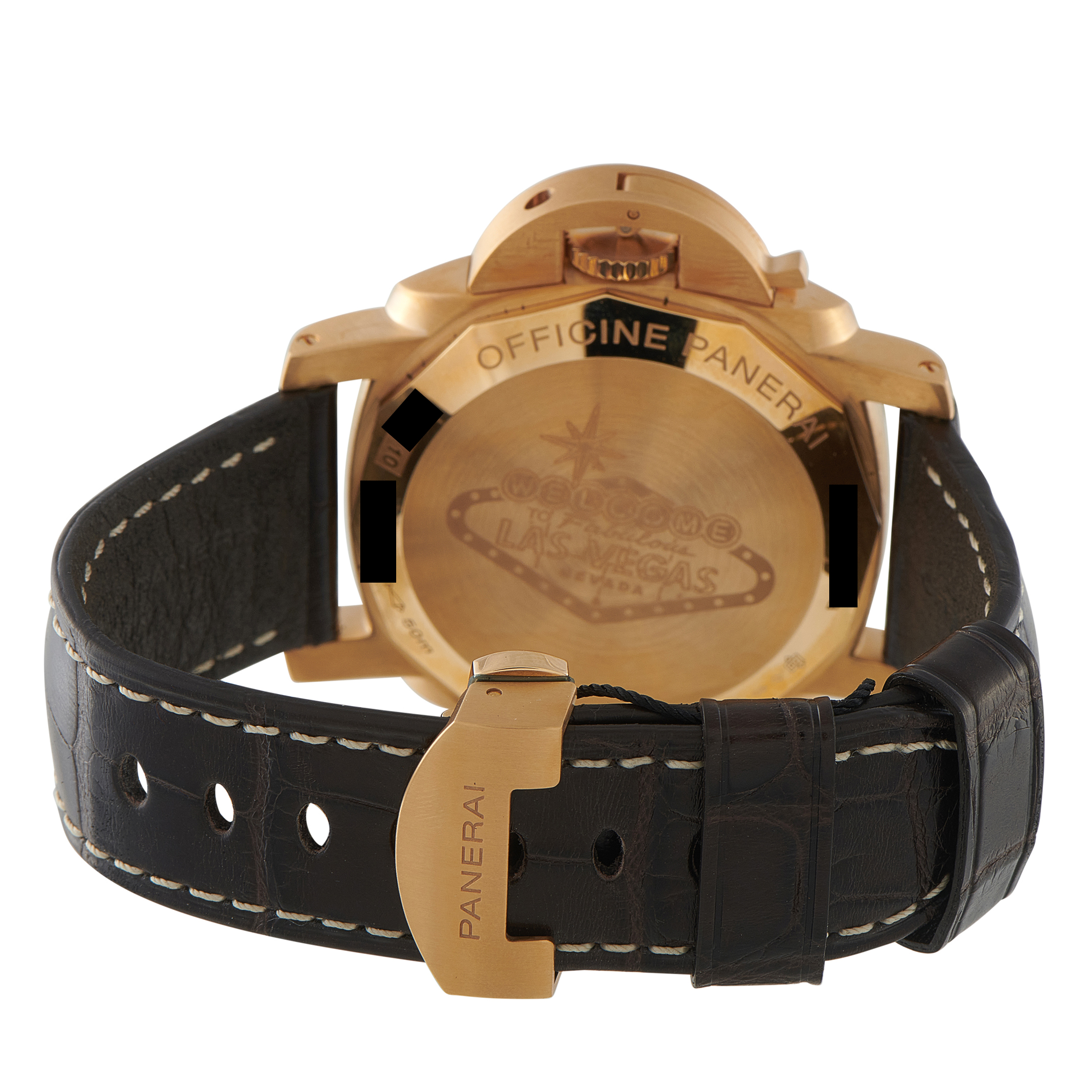 Officine Panerai Luminor GMT 10 Days Rose Gold Watch pam00491