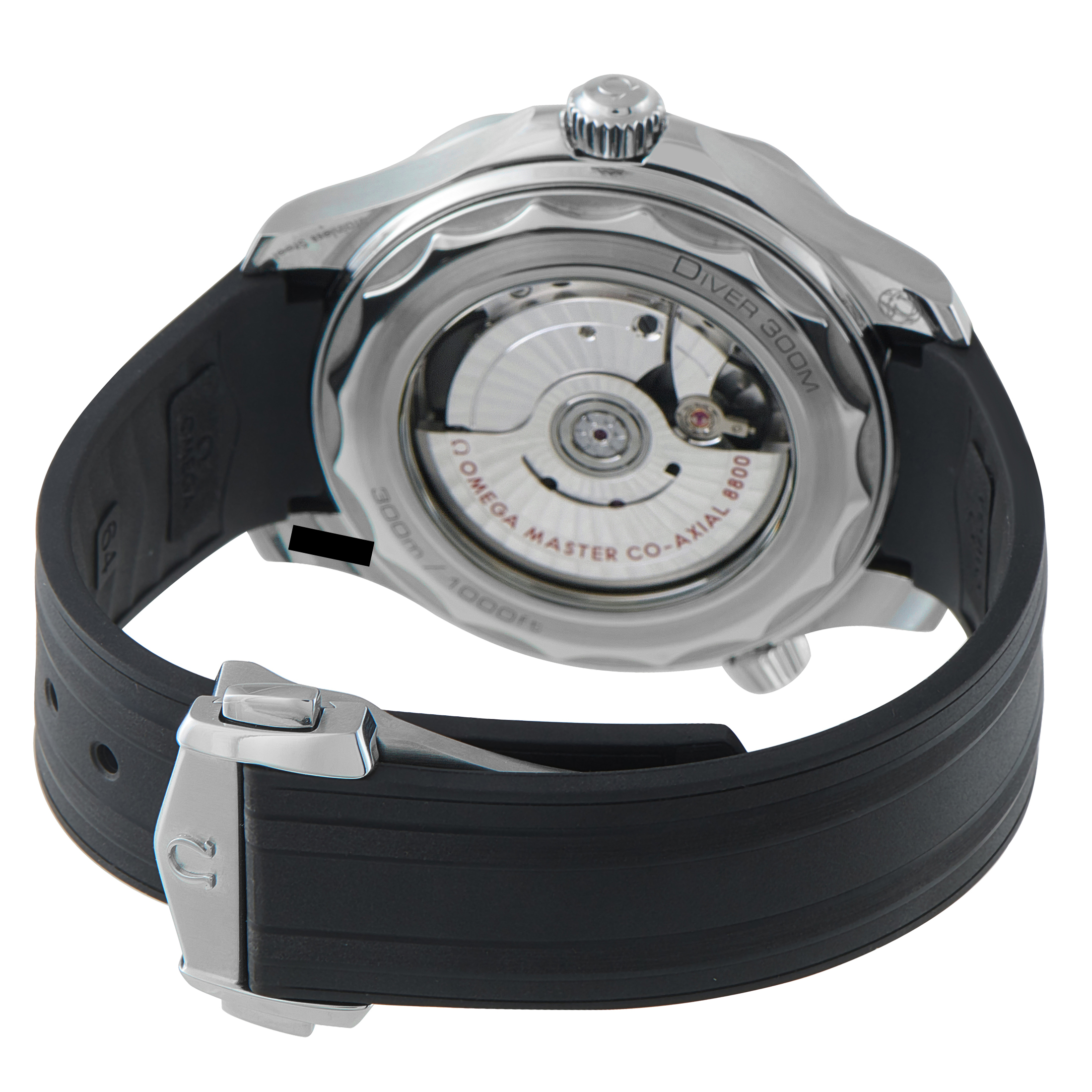 Omega Seamaster Diver 300M Black Ceramic Dial Steel Watch 210.32.42.20.01.001