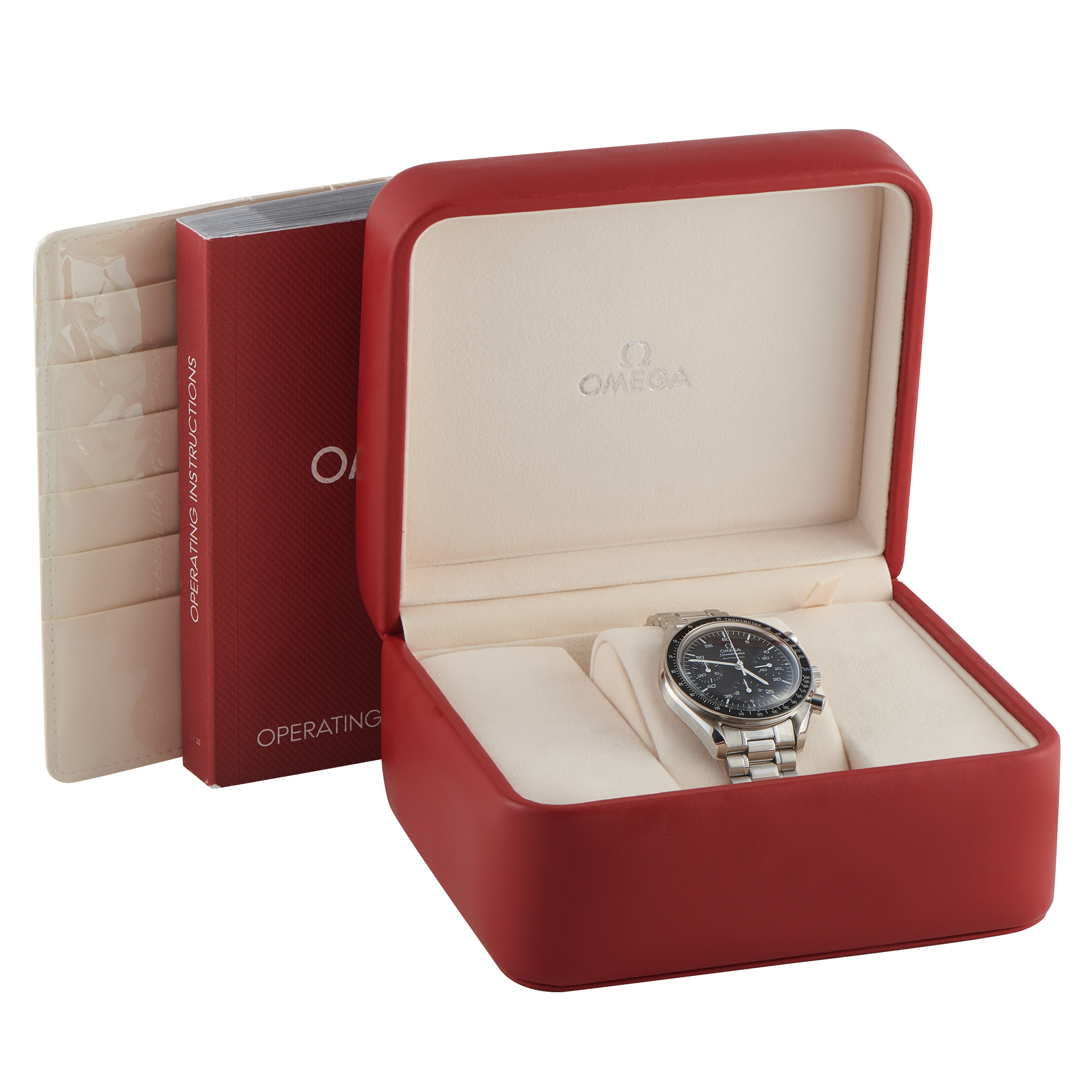 Omega Speedmaster Reduced Steel Watch 3510.50.00