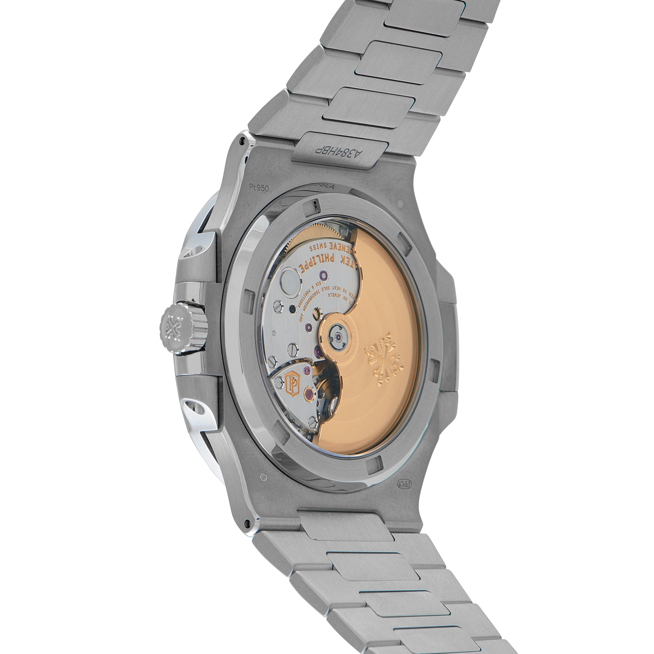 Patek Philippe Nautilus Diamond and Platinum Watch 5711/110P-001