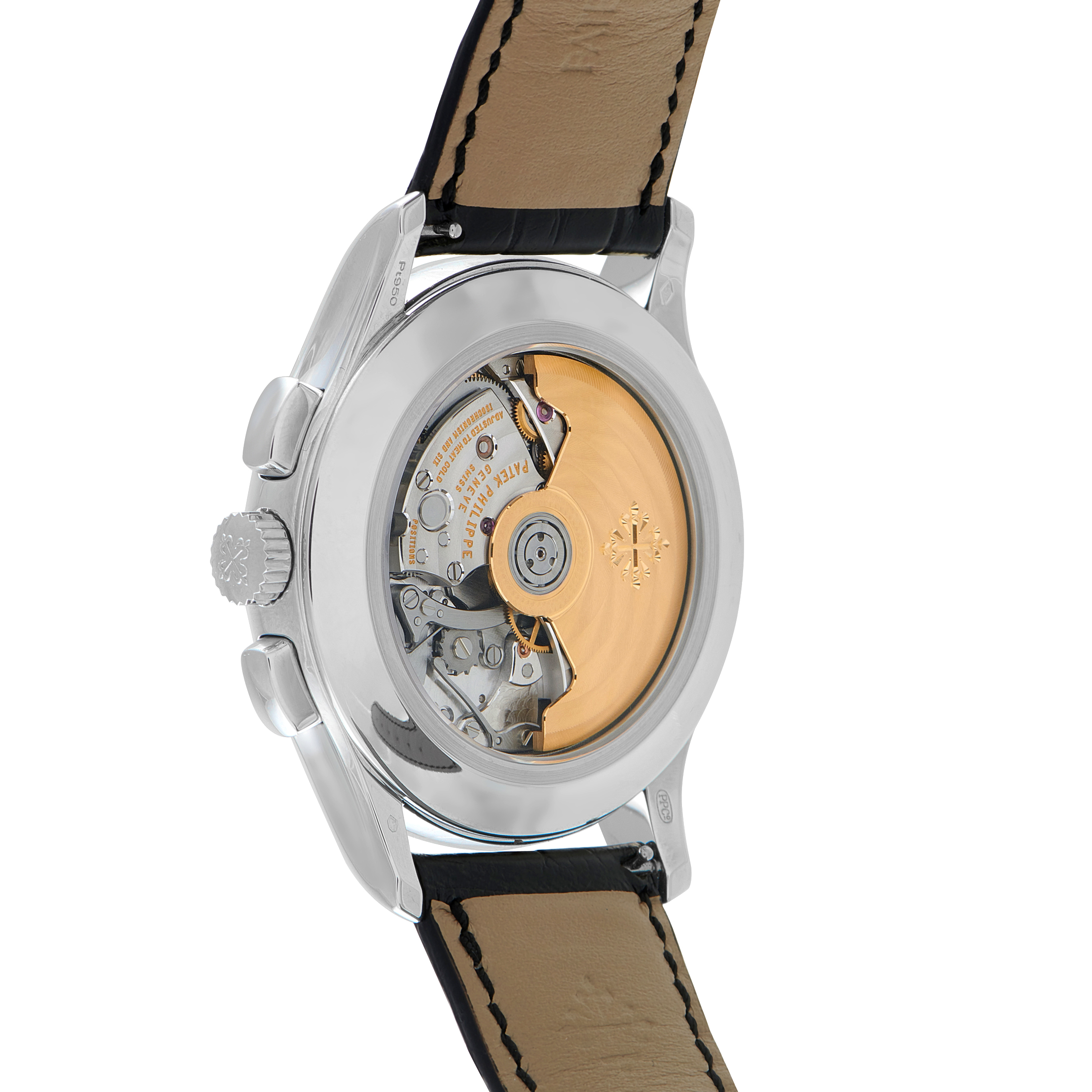 Patek Philippe Complications Annual Calendar Chronograph Platinum Watch 5905p-010