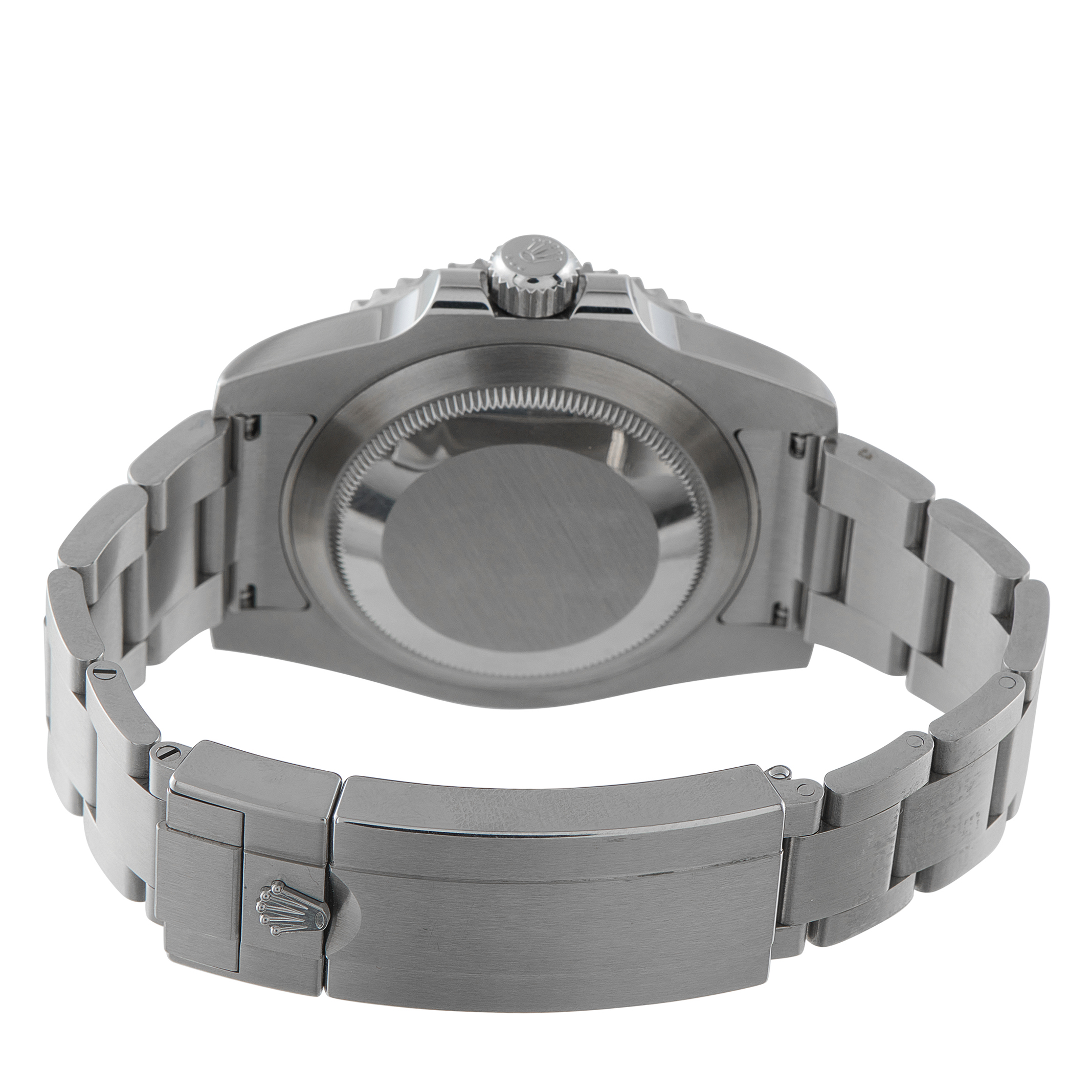 Rolex Submariner Black Dial No-Date Oystersteel Watch 114060