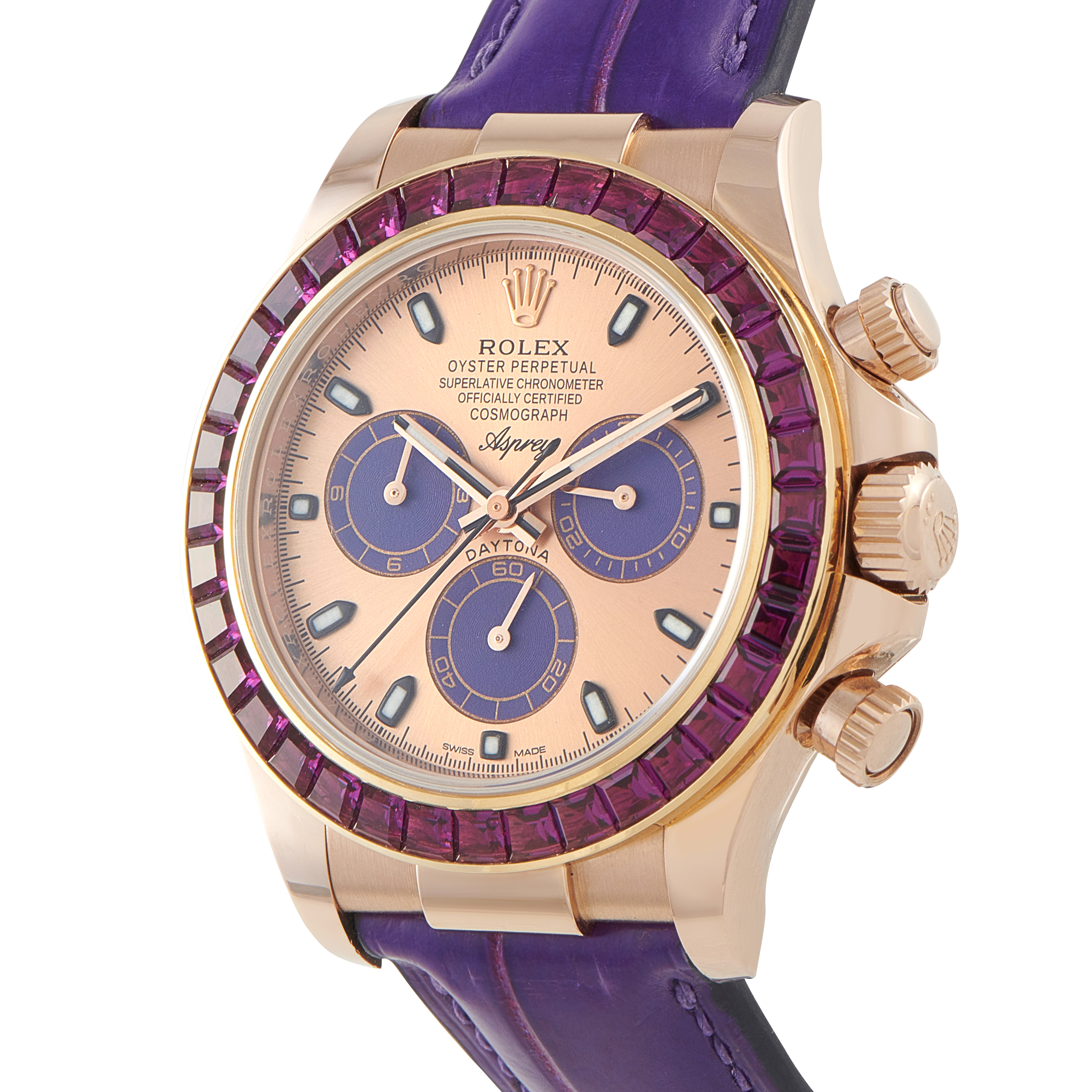 Rolex x Asprey Daytona Everose Gold Watch 116515