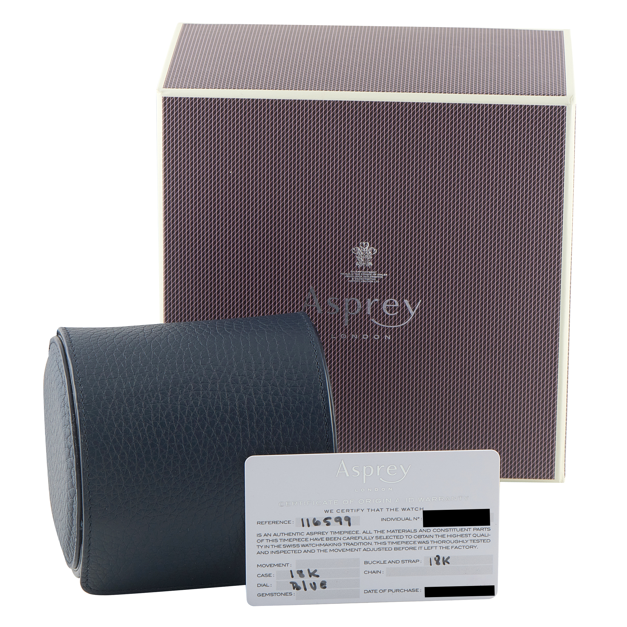 Rolex x Asprey Daytona Diamond and White Gold Watch 116599