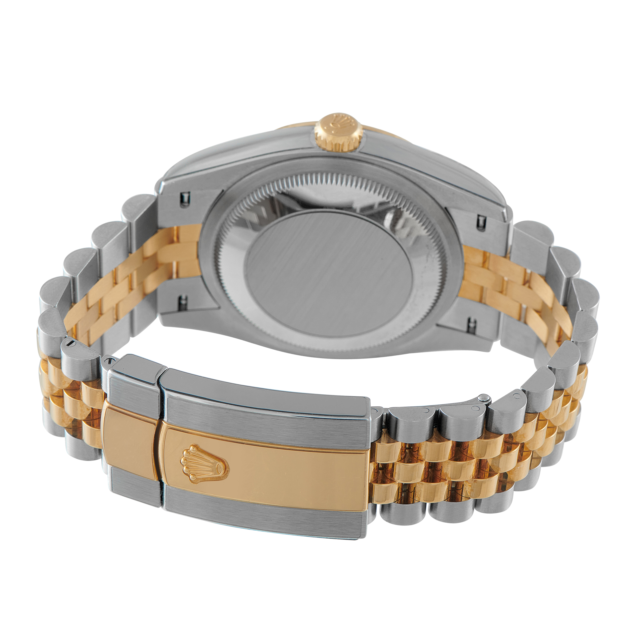 Rolex Datejust 36 Olive Roman Dial Two-Tone Jubilee Watch 126233