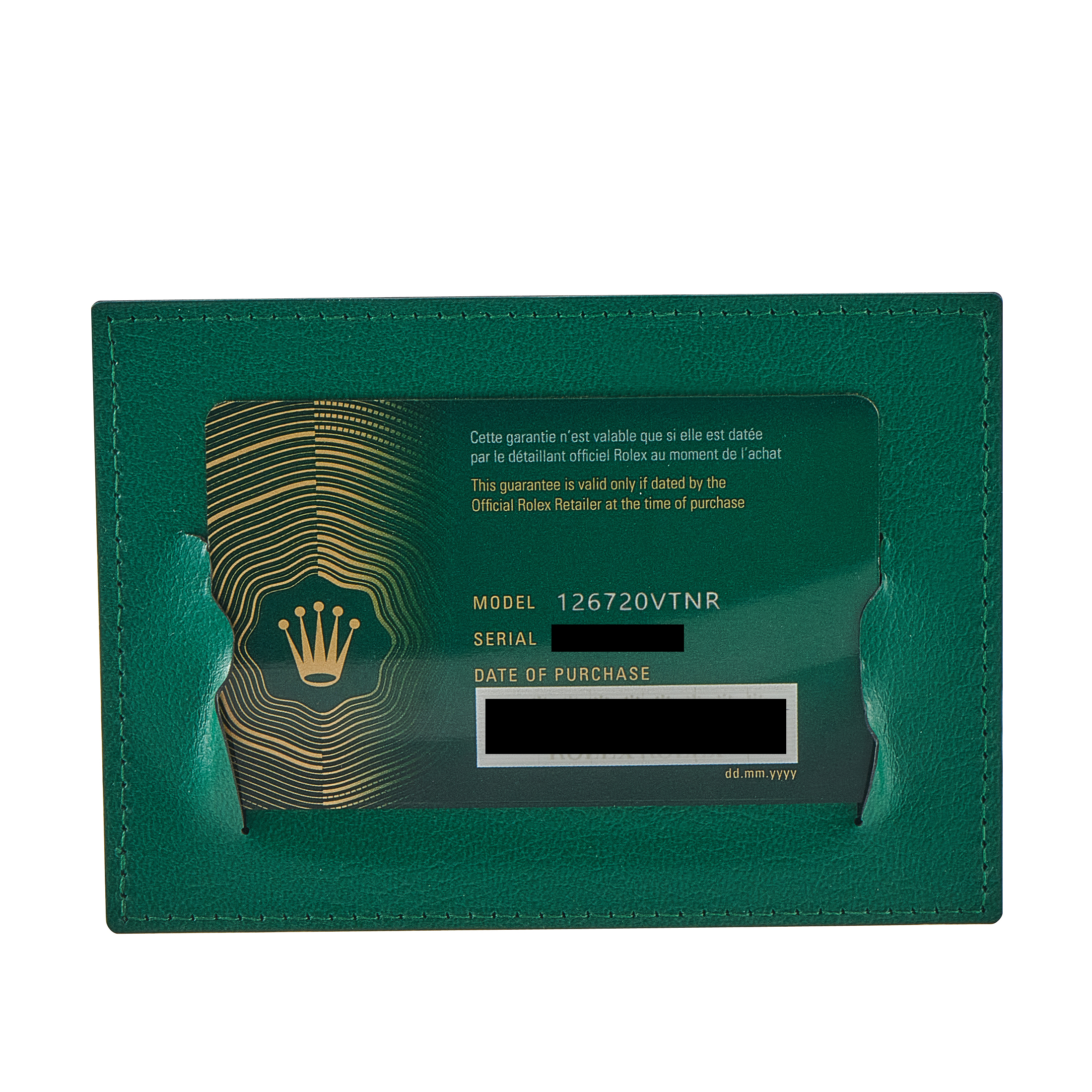 Rolex GMT-Master II Lefty 40mm Watch 126720VTNR