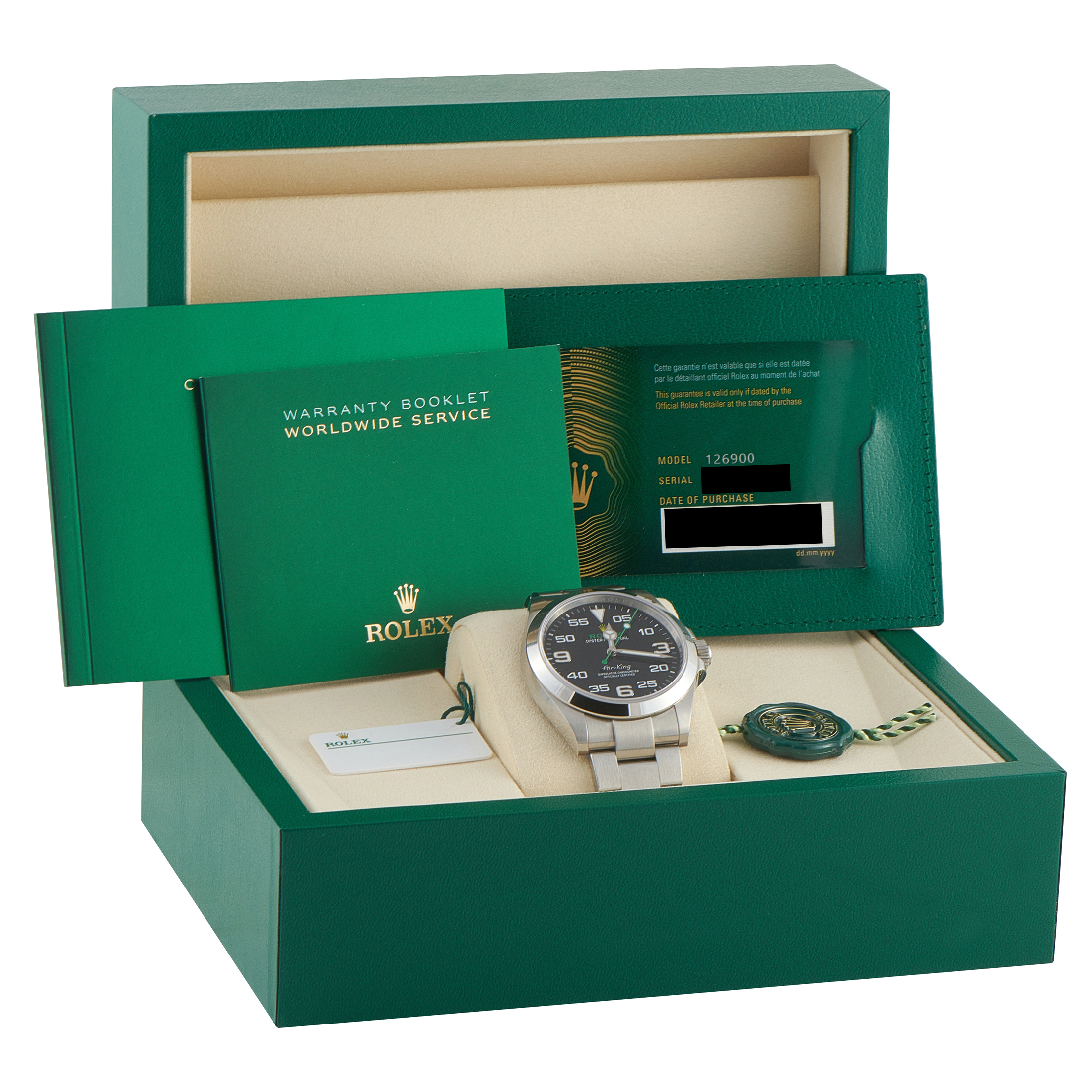 Rolex Air-King Steel Watch 126900