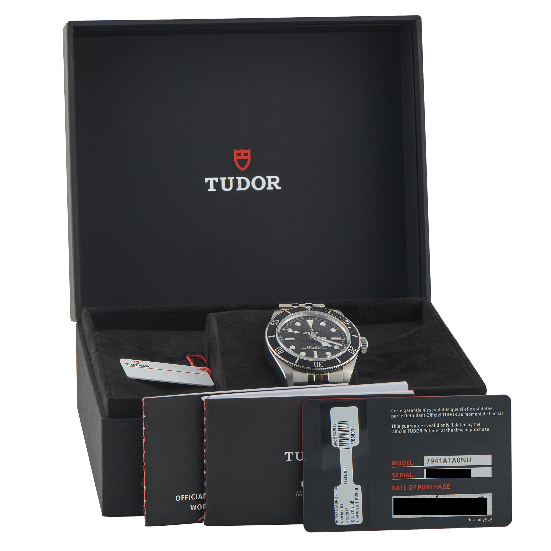 Tudor Black Bay Steel Watch 7941A1A0NU
