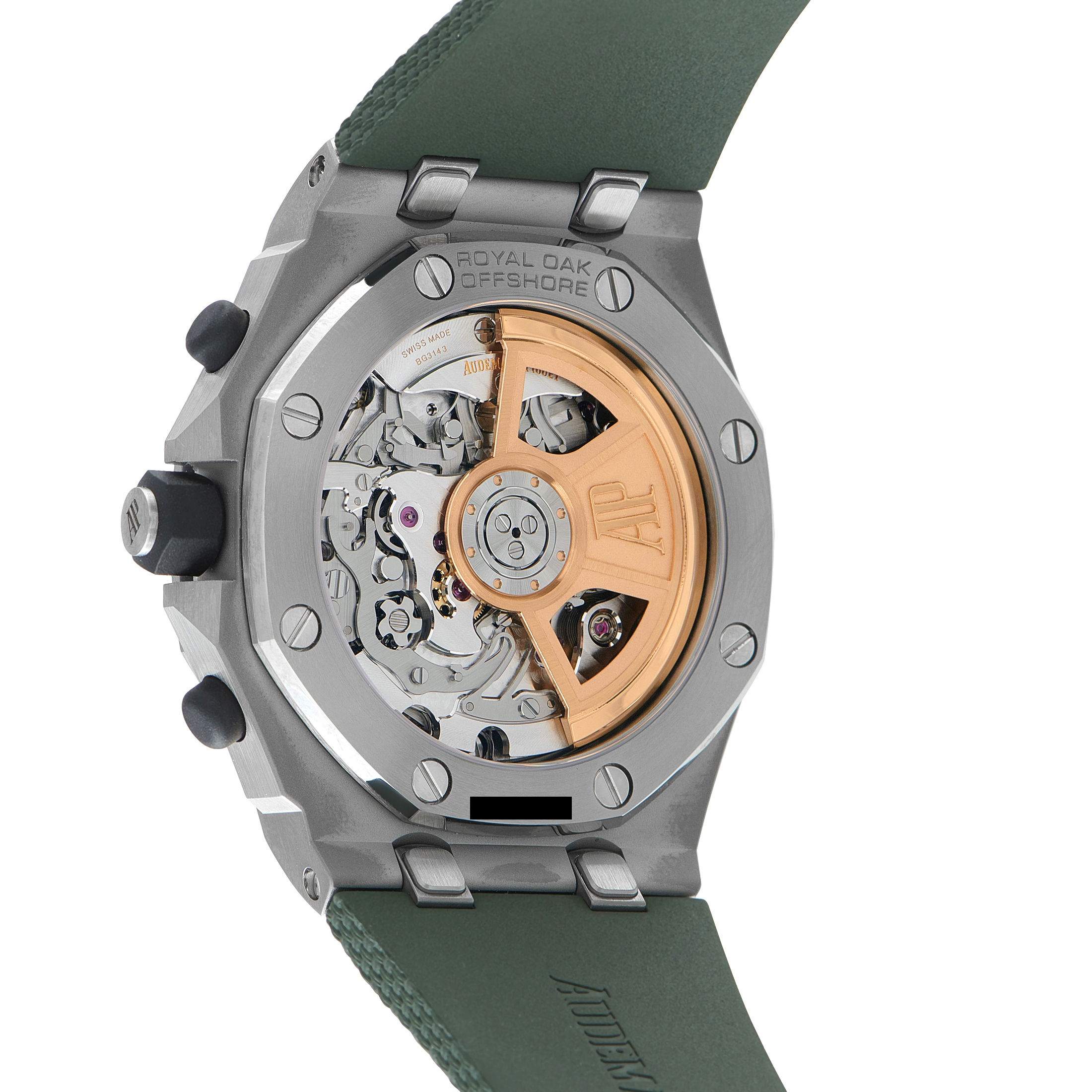 Audemars Piguet Royal Oak Offshore Khaki Green Titanium Watch 26238TI.OO.A056CA.01