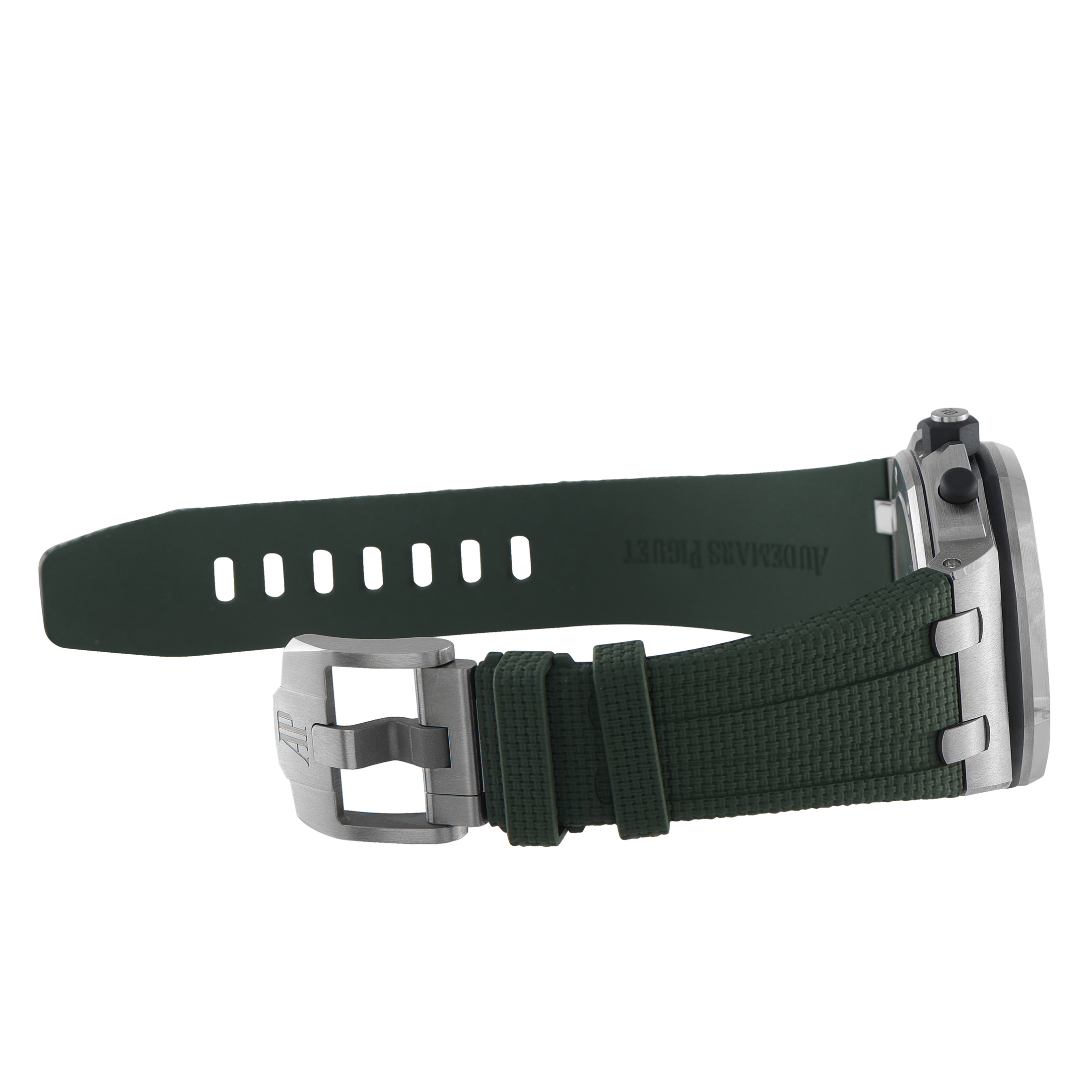 Audemars Piguet Royal Oak Offshore Khaki Green Titanium Watch 26238TI.OO.A056CA.01