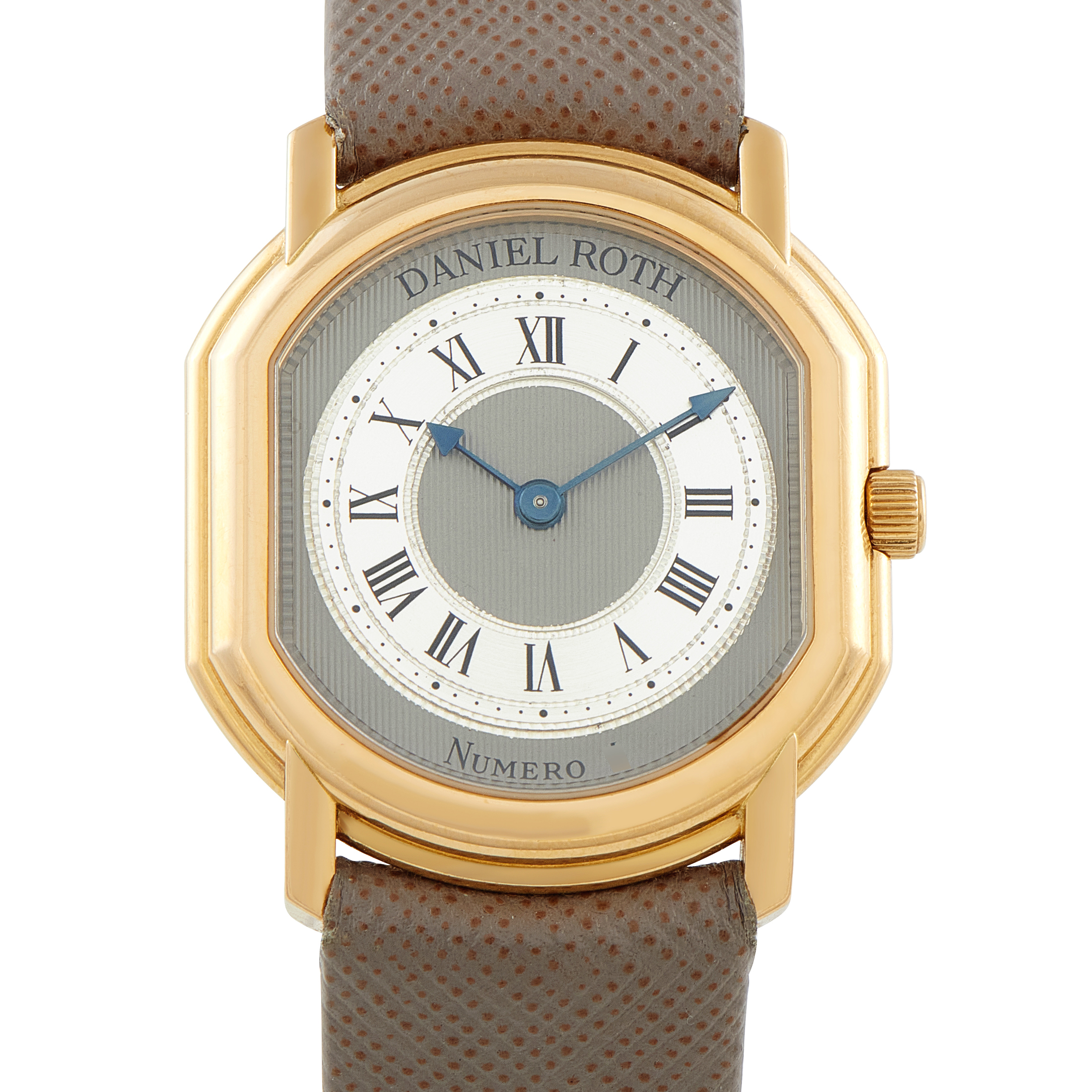 Daniel Roth C107 Extra Plat 18K Yellow Gold Watch C107 front view