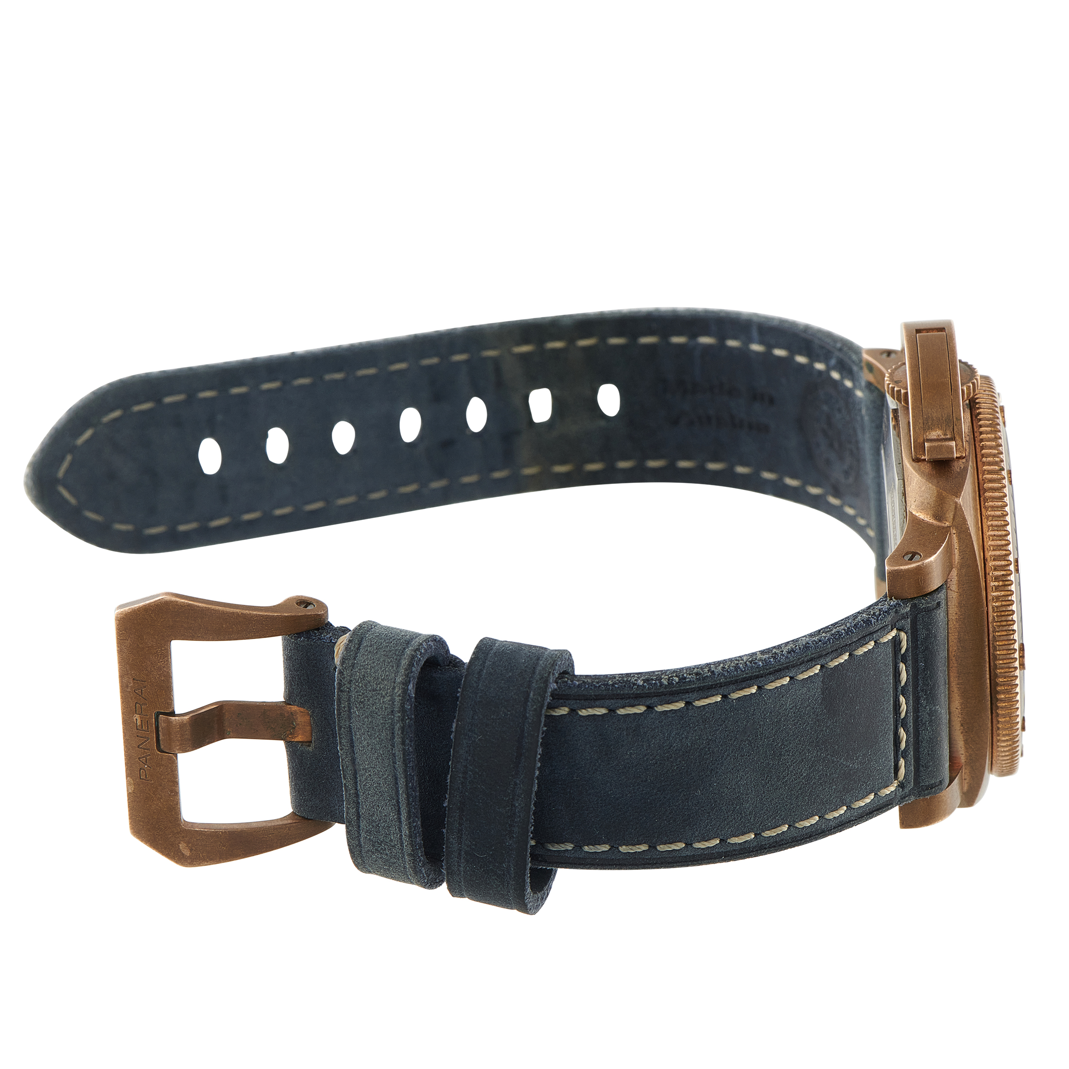 Officine Panerai Submersible Bronzo Blue Abisso Watch pam1074