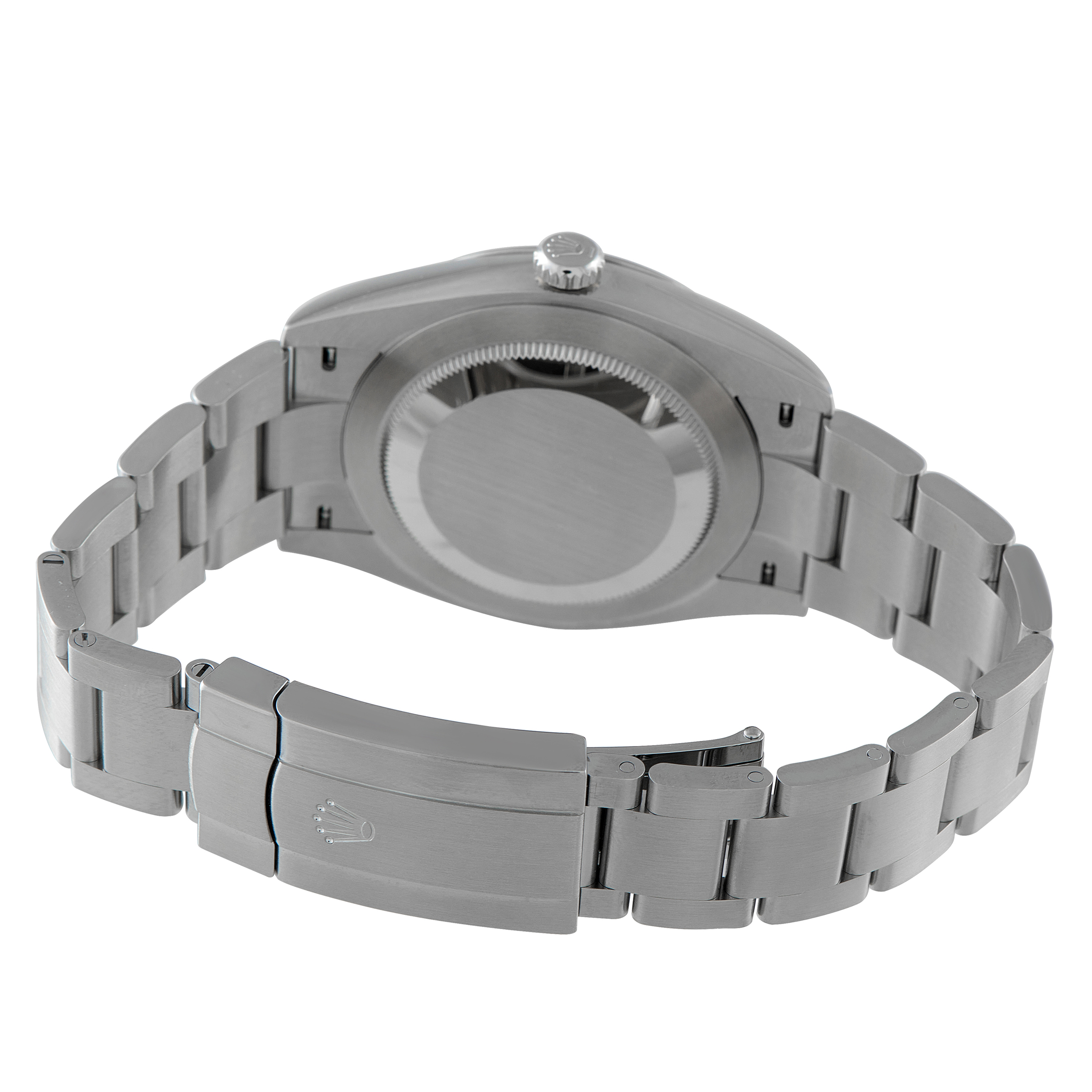 Rolex Oyster Perpetual 41 Green Dial Steel Watch 124300