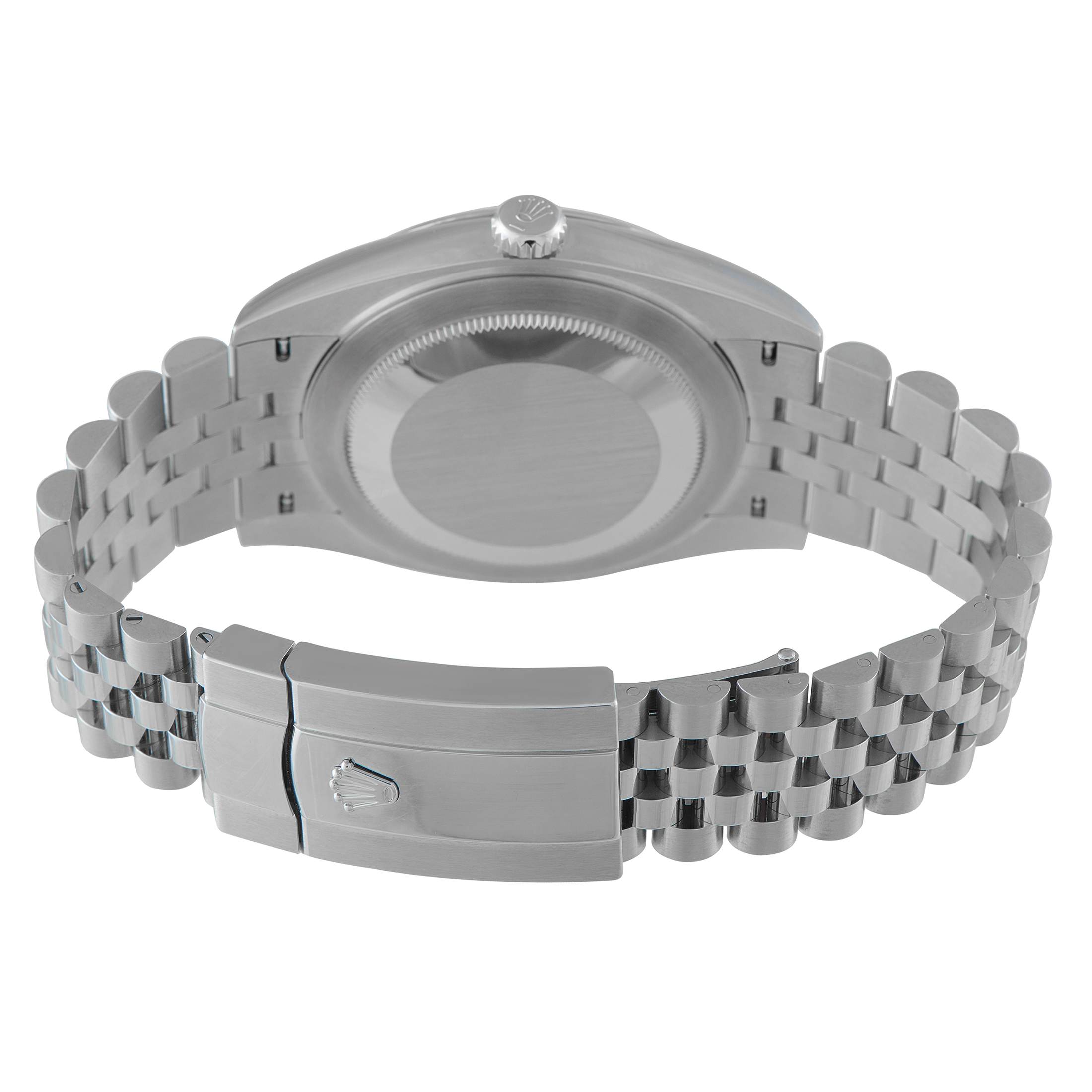 Rolex Datejust 41 White Roman Dial Steel Jubilee Watch 126334