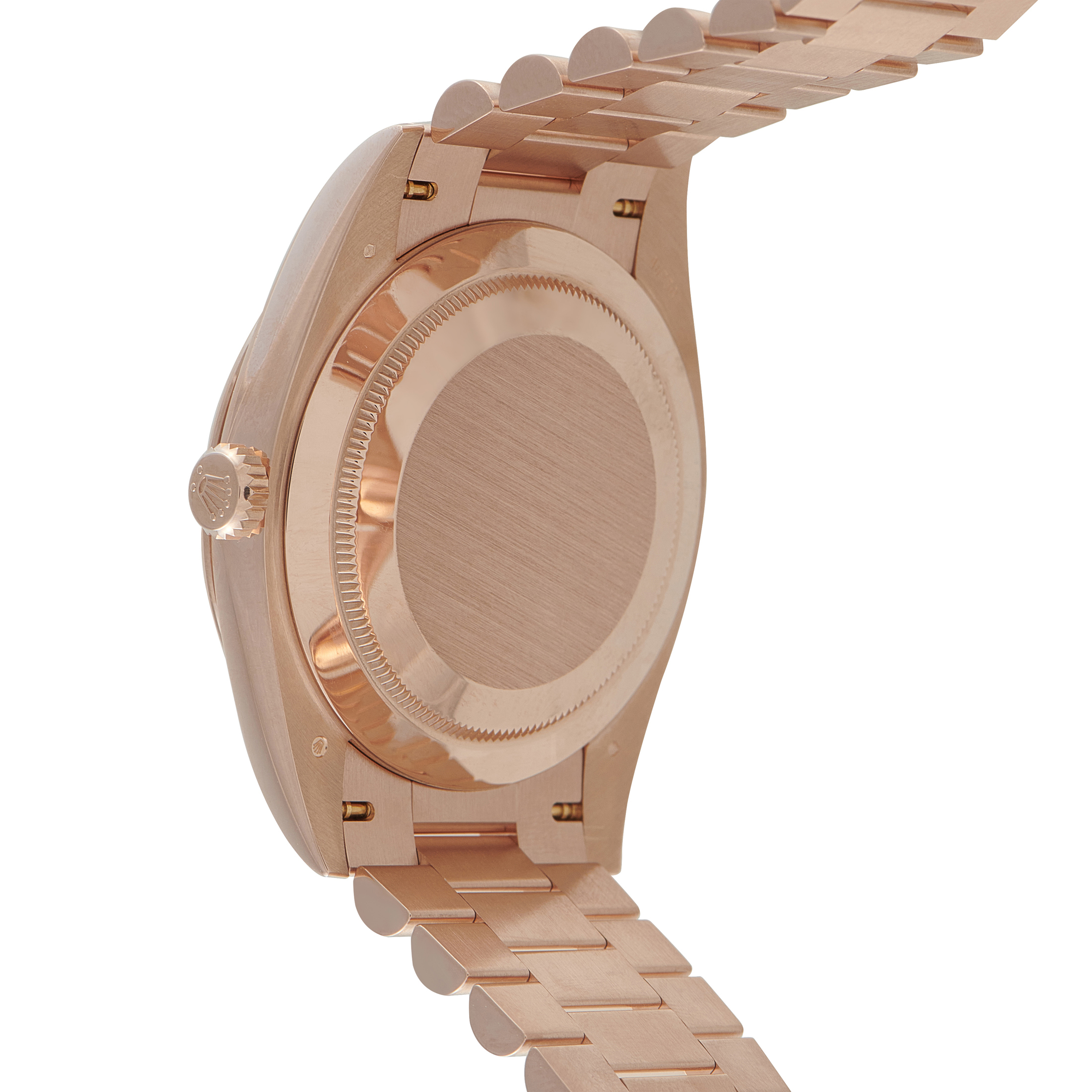 Rolex Day-Date Green Roman Dial Everose Gold President Watch 228235