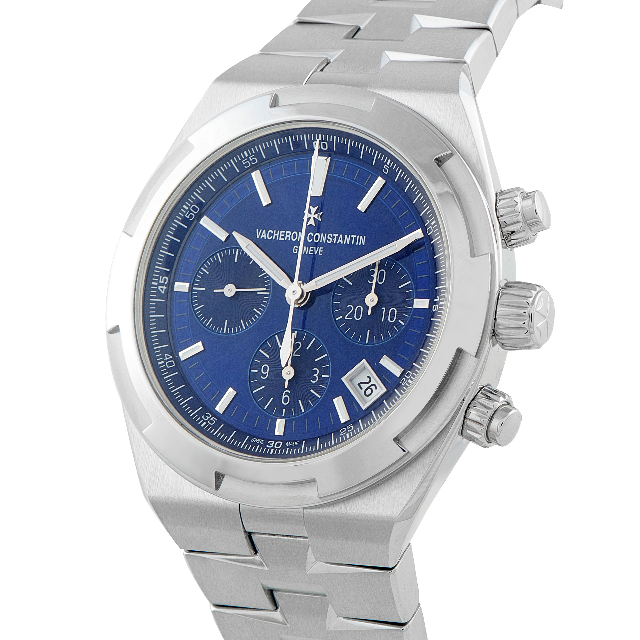 Vacheron Constantin Overseas Chronograph Steel Watch 5520V/210A-B148