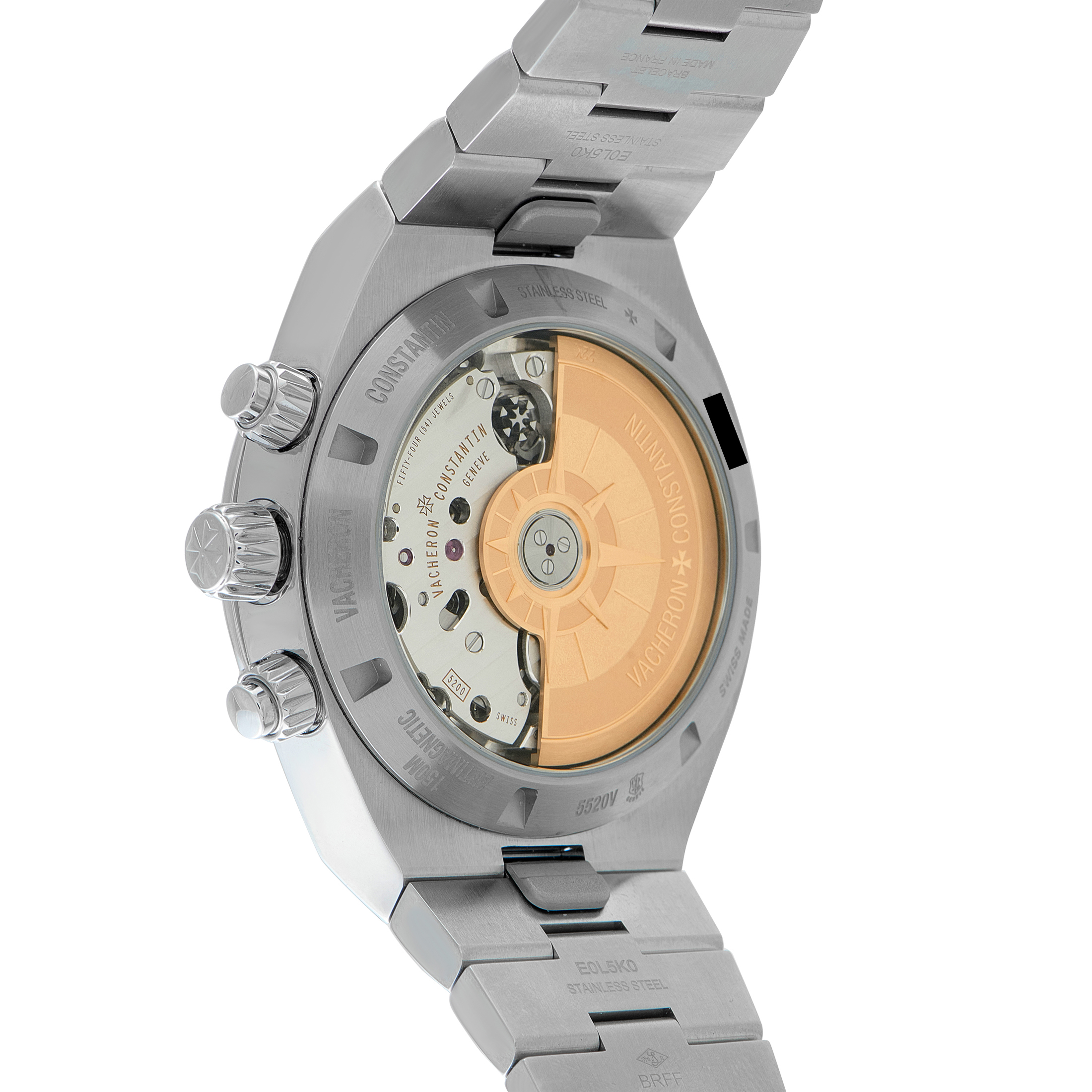 Vacheron Constantin Overseas Chronograph Steel Watch 5520V/210A-B148
